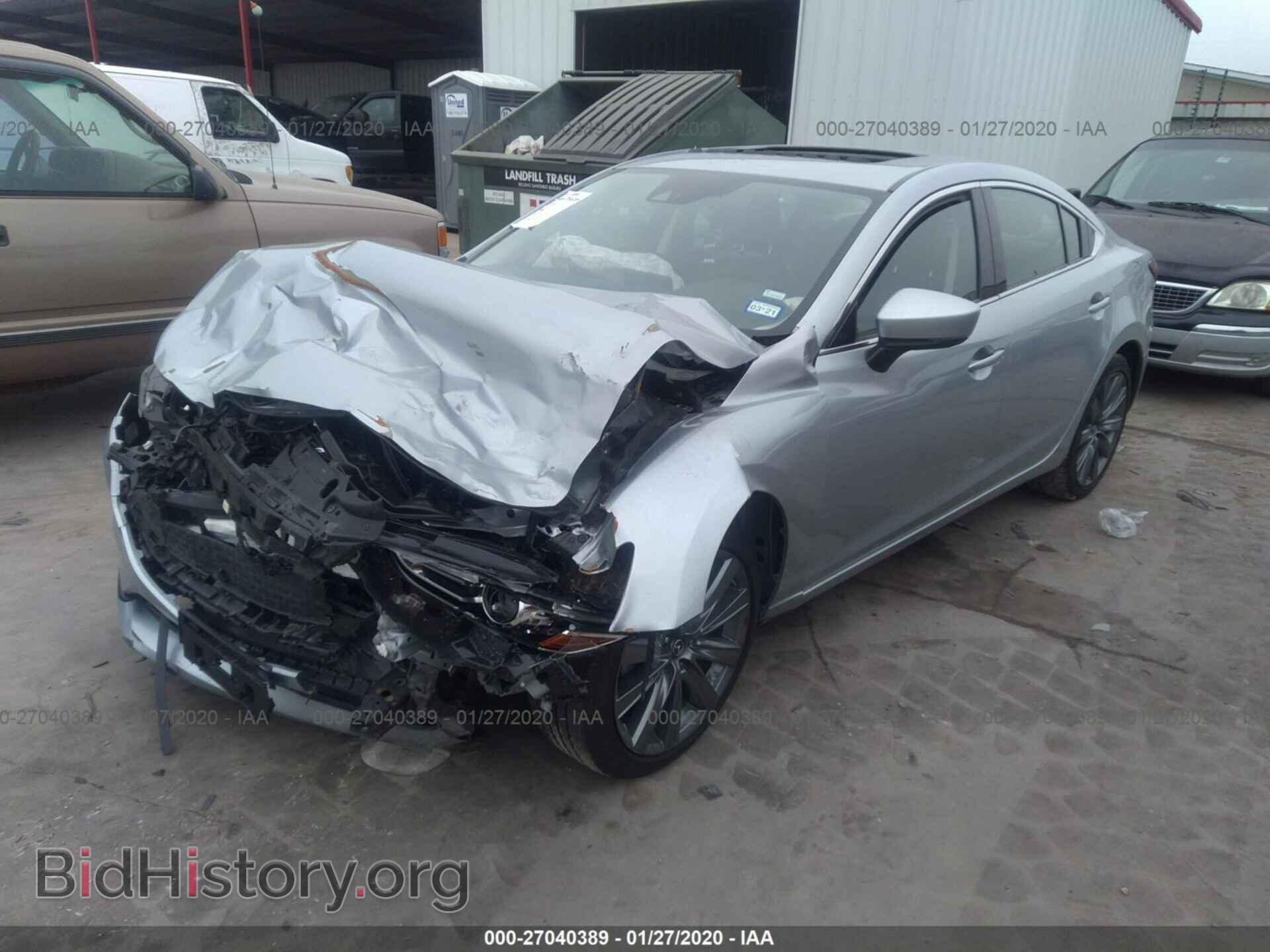 2019 MAZDA 6 - VIN: JM1GL1VM9K1500758 - Фото 2