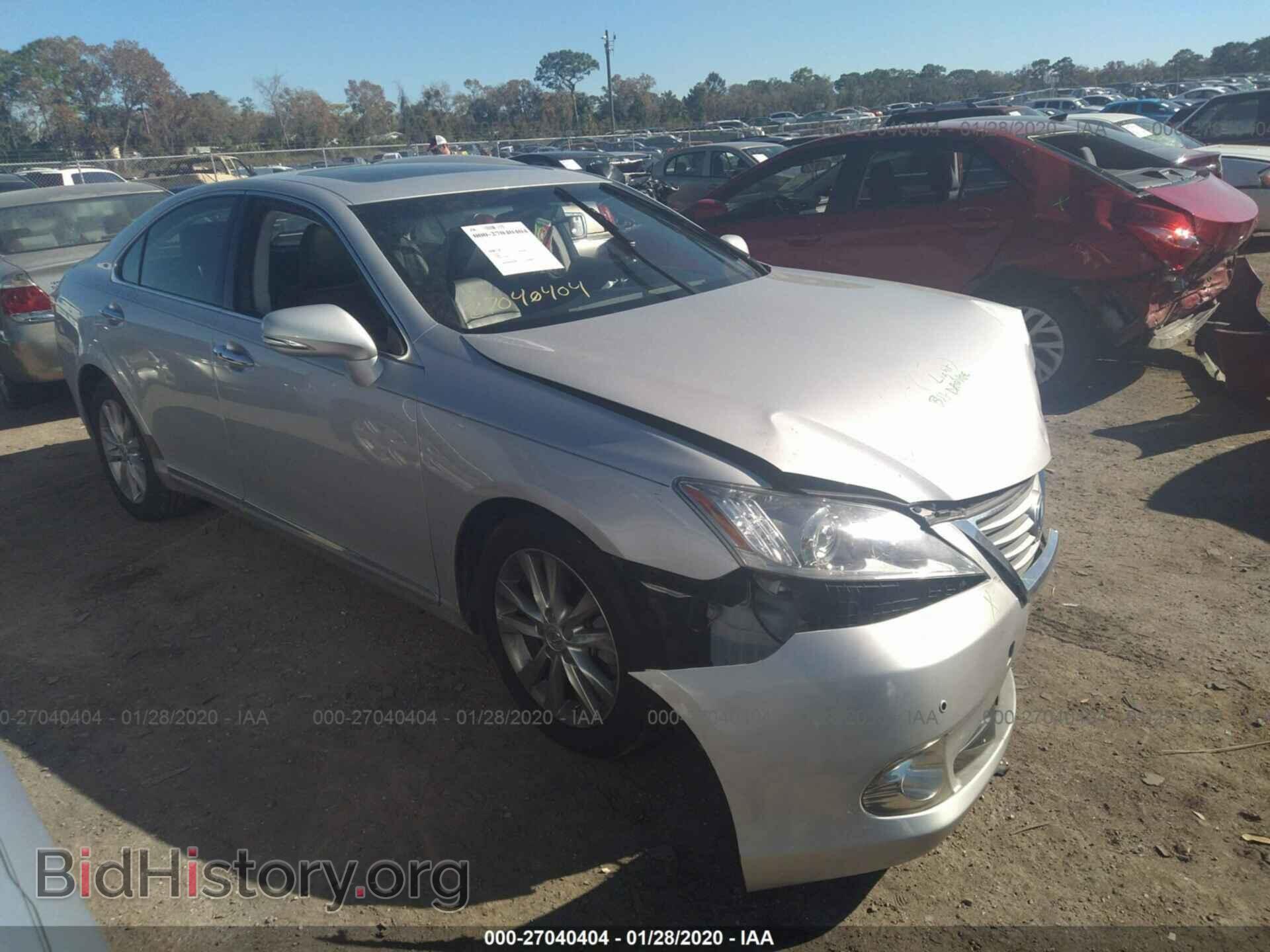 Фотография JTHBK1EG2B2443996 - LEXUS ES 350 2011