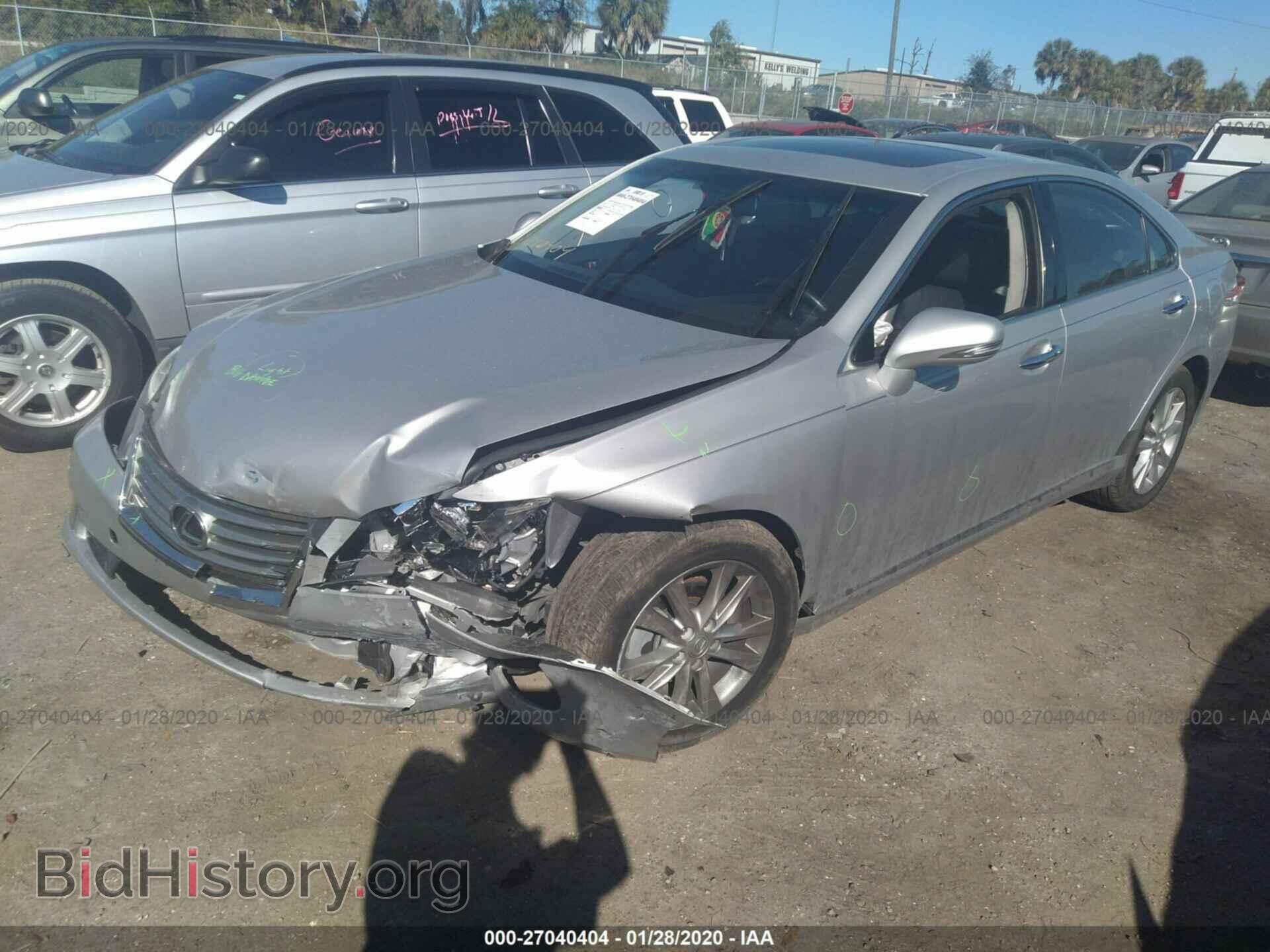 2011 LEXUS ES 350 - VIN: JTHBK1EG2B2443996 - Фото 2