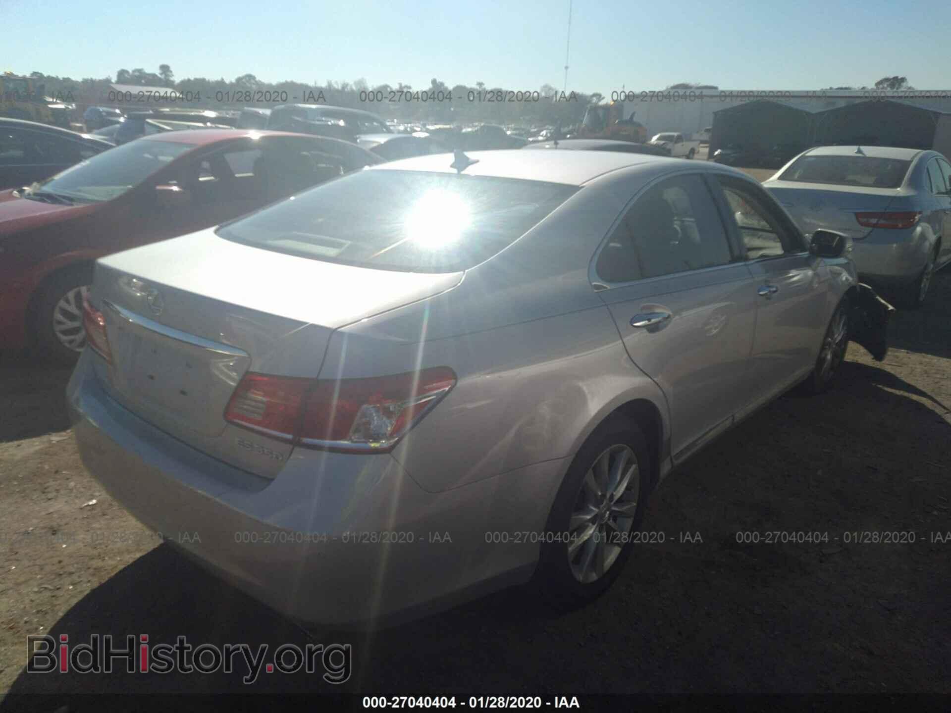 2011 LEXUS ES 350 - VIN: JTHBK1EG2B2443996 - Фото 4