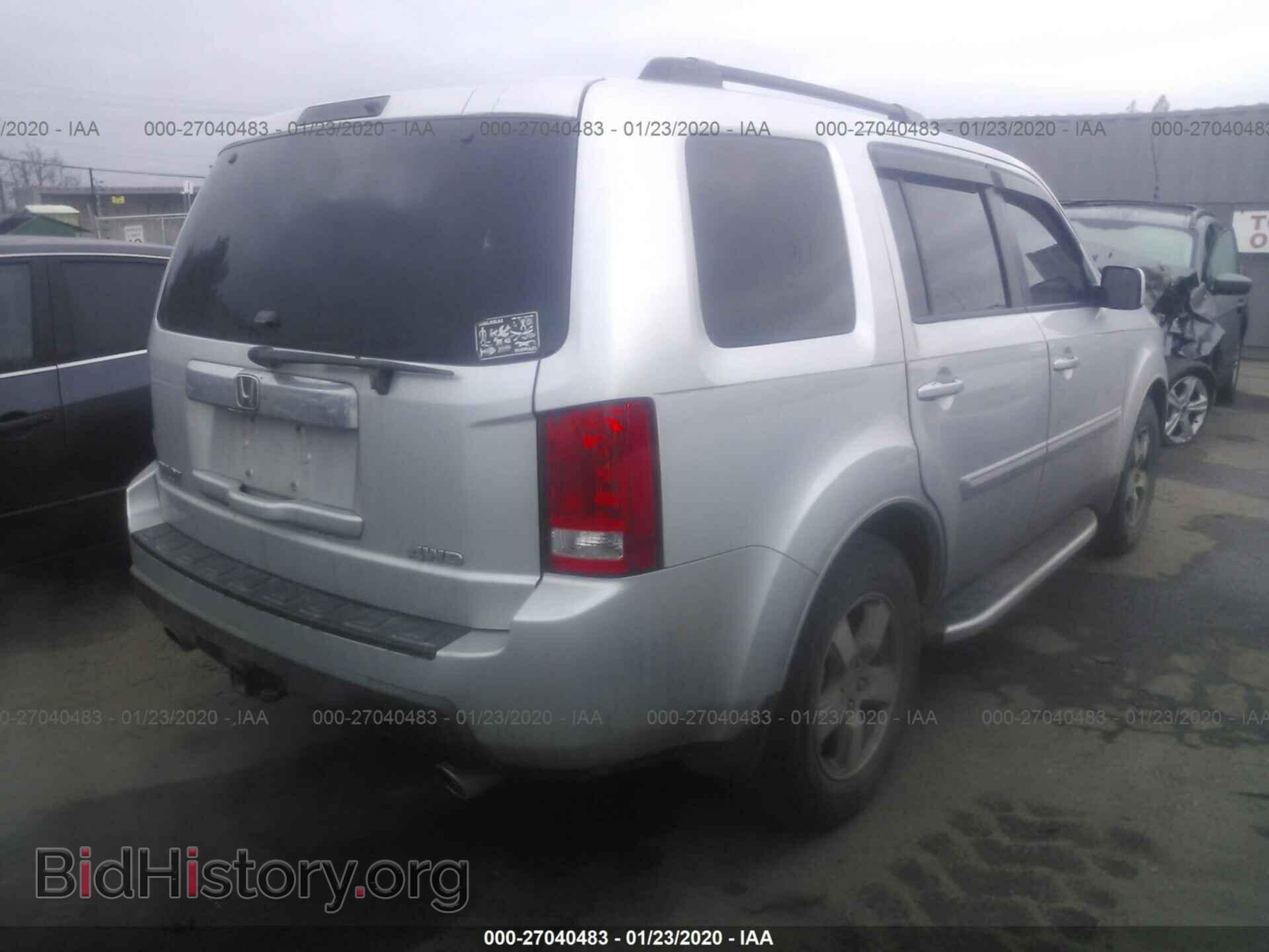 2009 HONDA PILOT - VIN: 5FNYF48419B006291 - Photo 4