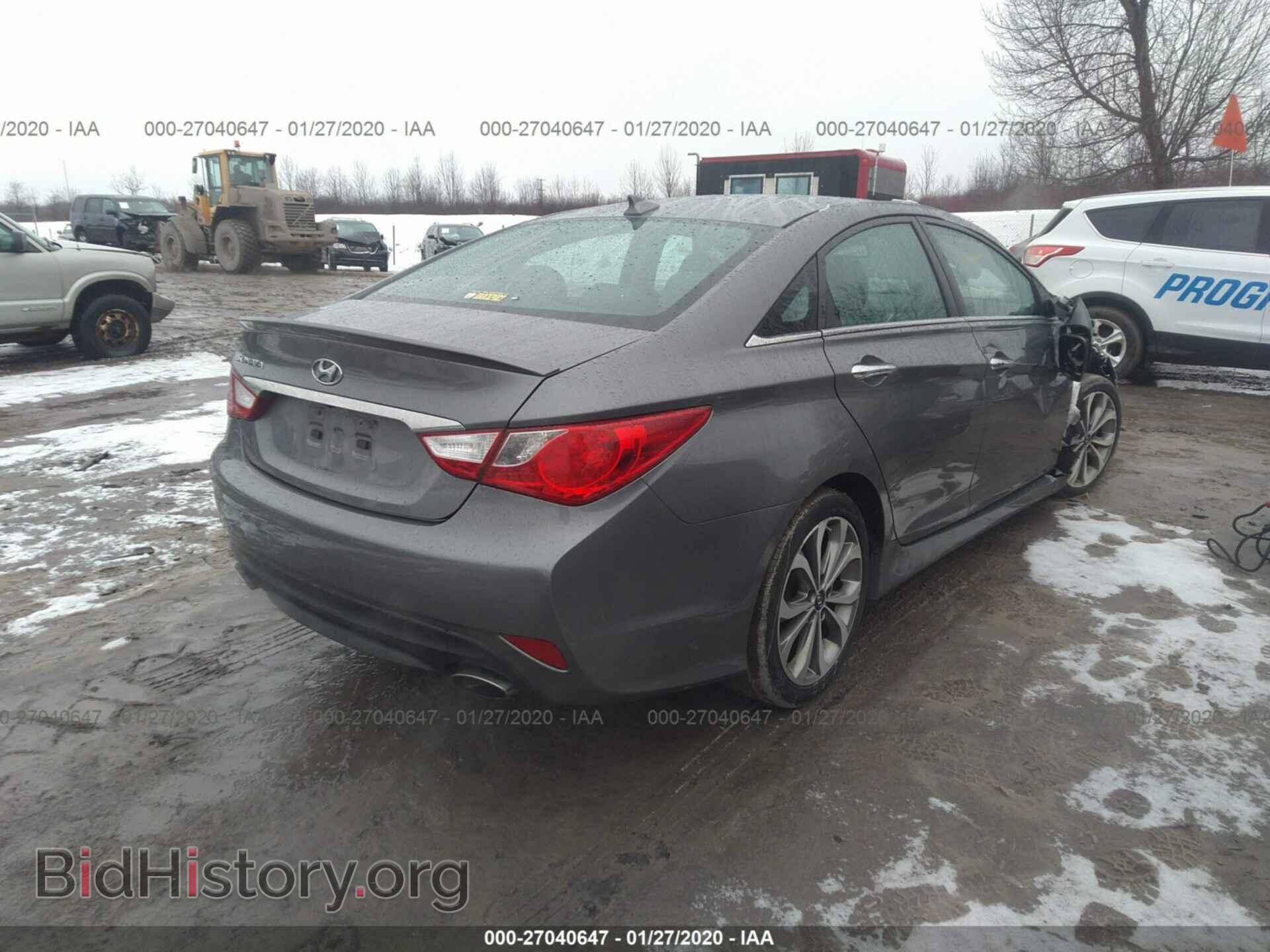 2014 HYUNDAI SONATA - VIN: 5NPEC4AC8EH836811 - Фото 4