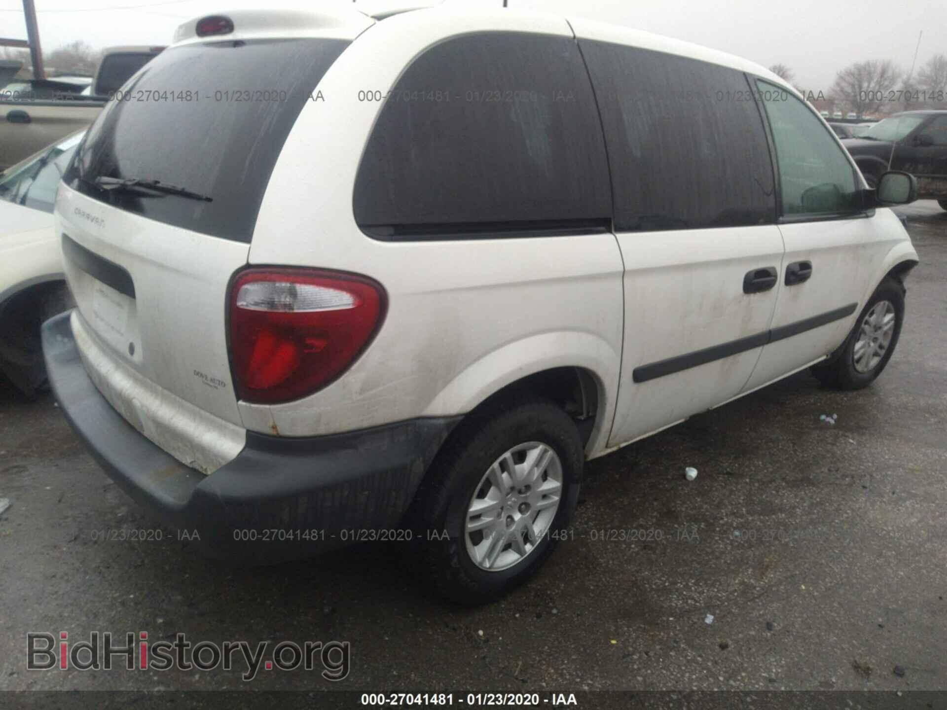 2005 DODGE CARAVAN - VIN: 1D4GP25E05B237421 - Photo 4