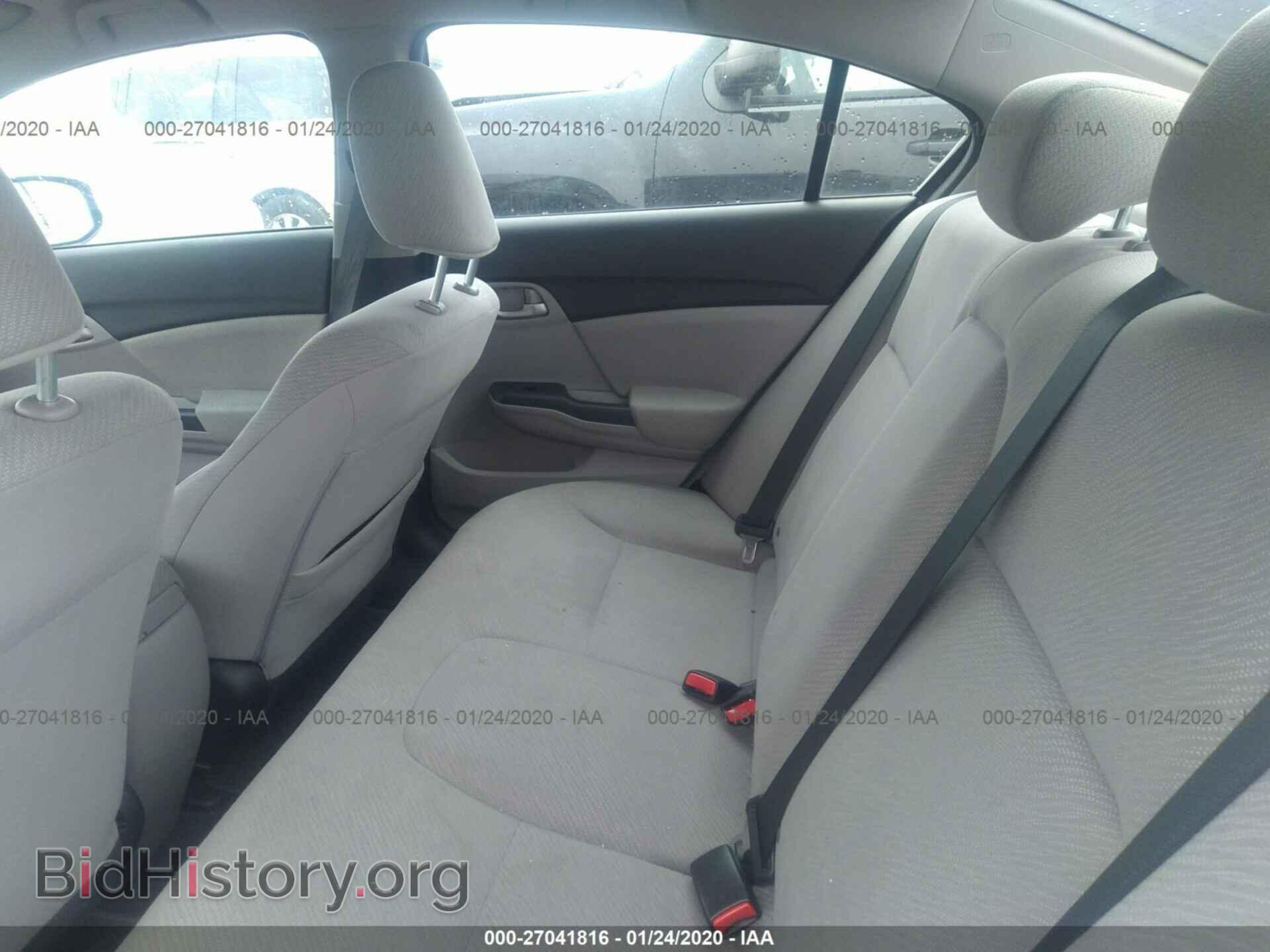 2013 HONDA CIVIC - VIN: 19XFB2F58DE085685 - Фото 8