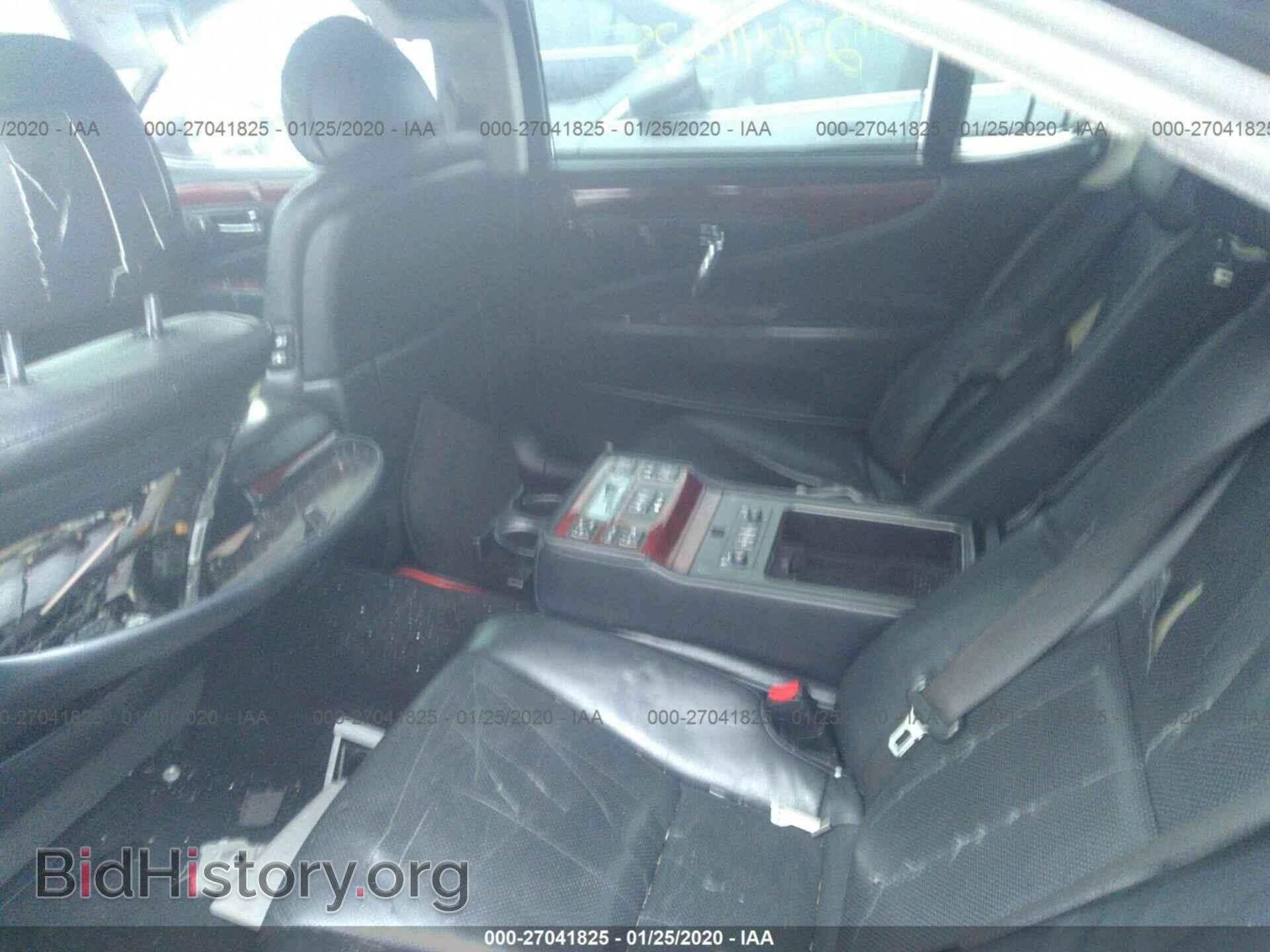 2008 LEXUS LS - VIN: JTHDU46F085005494 - Фото 8
