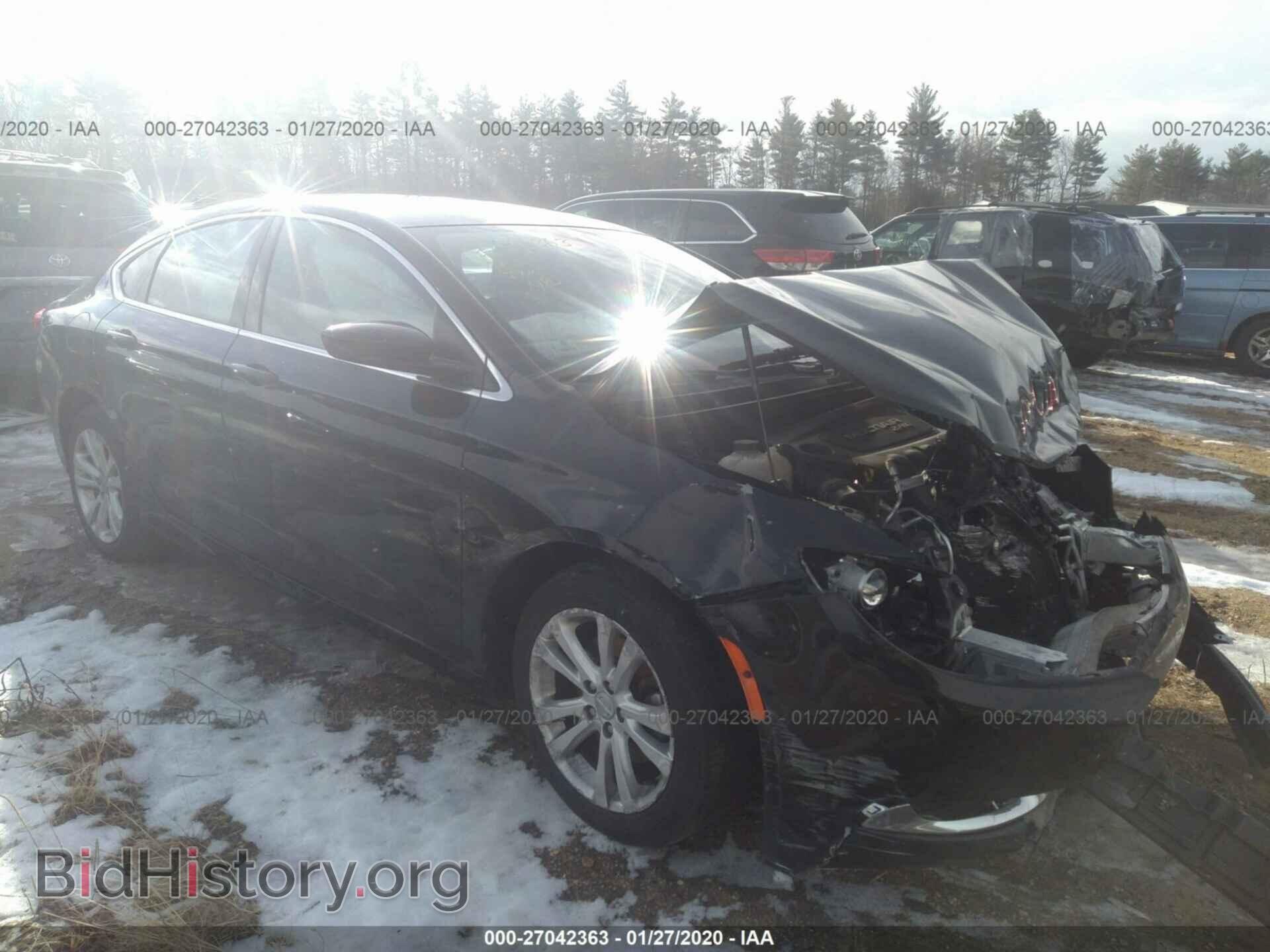 Photo 1C3CCCAB6FN525988 - CHRYSLER 200 2015