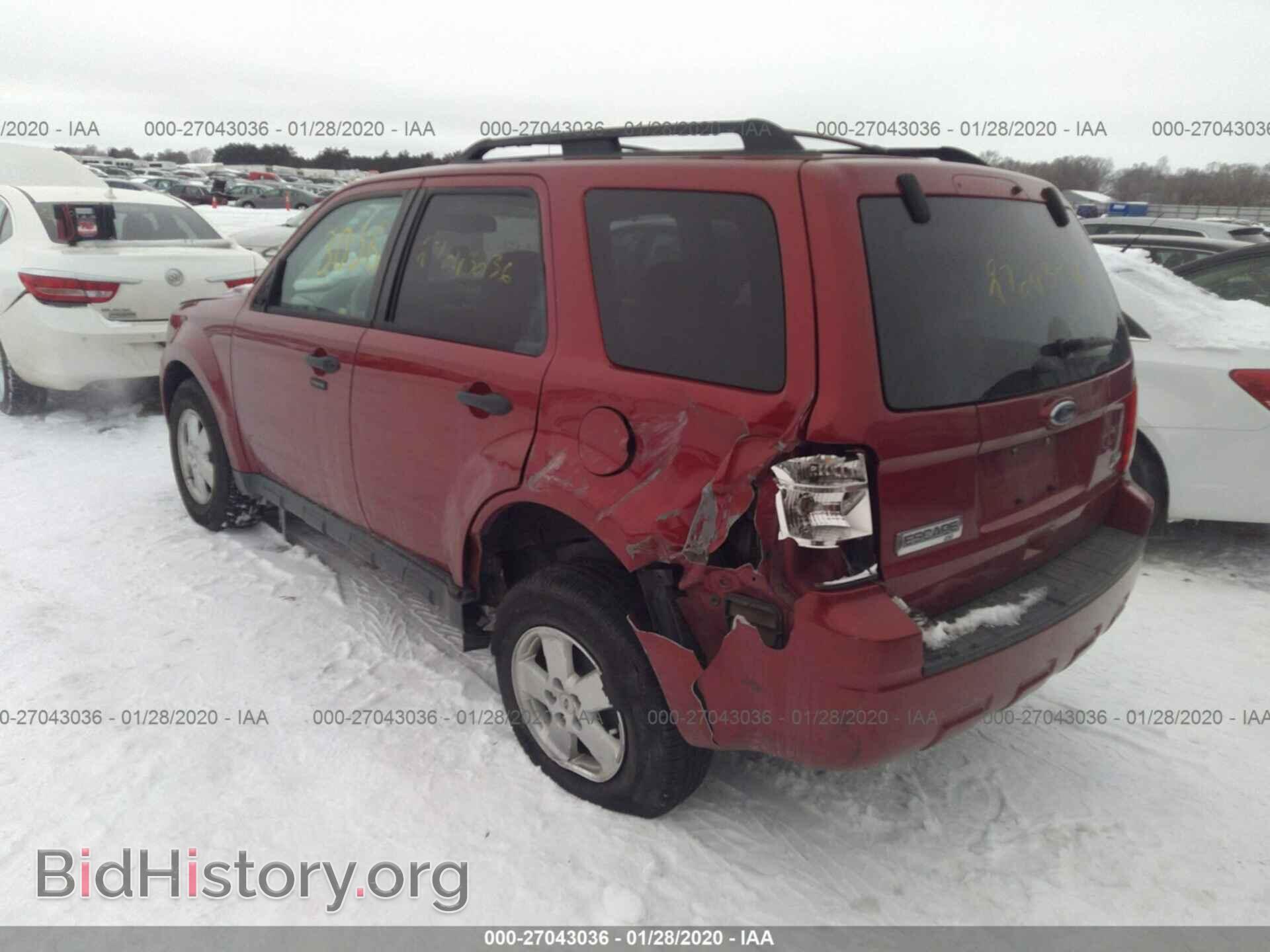 2012 FORD ESCAPE - VIN: 1FMCU9DGXCKB43541 - Фото 3