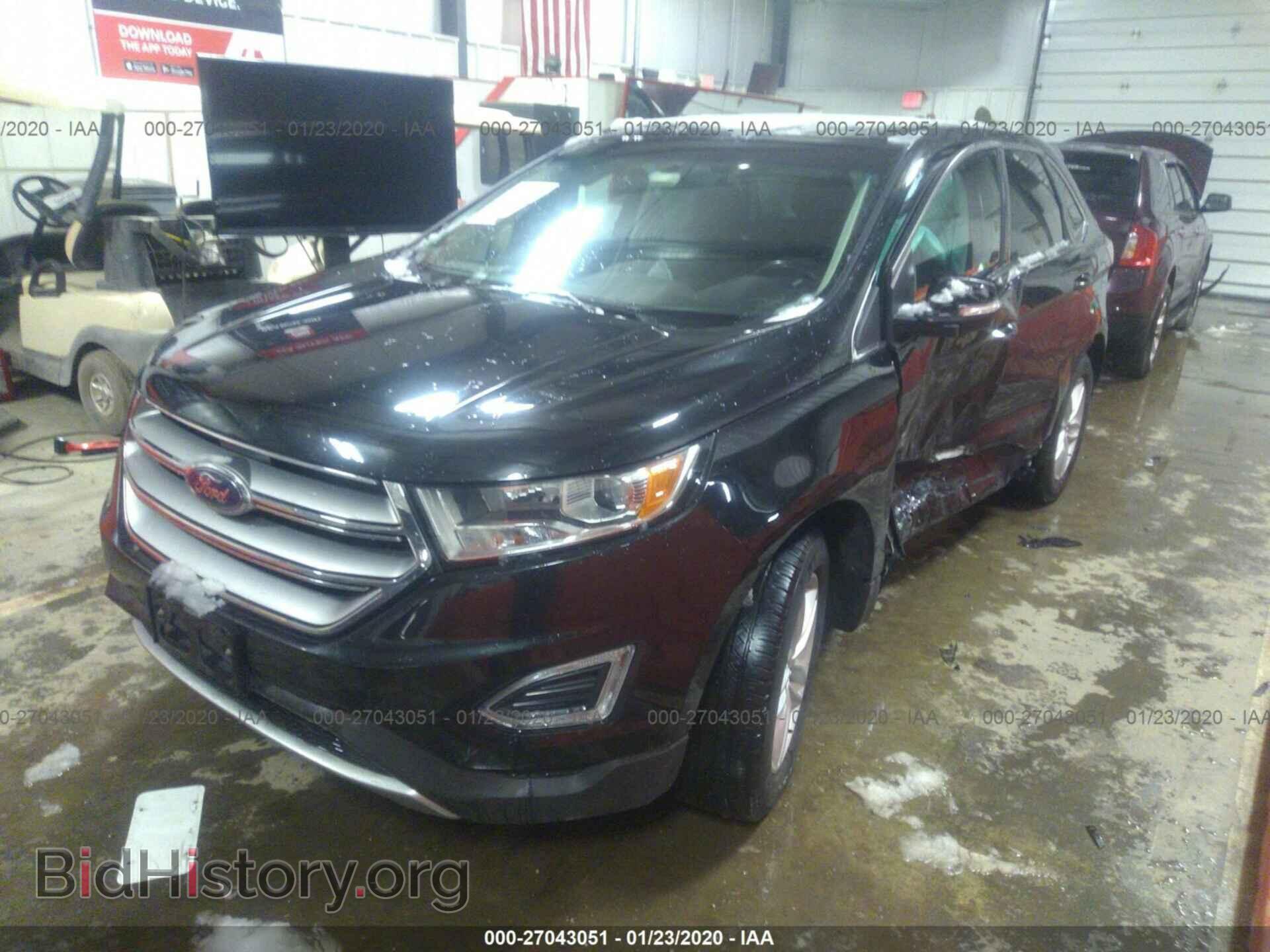 2015 FORD EDGE - VIN: 2FMTK4J99FBB19910 - Фото 2