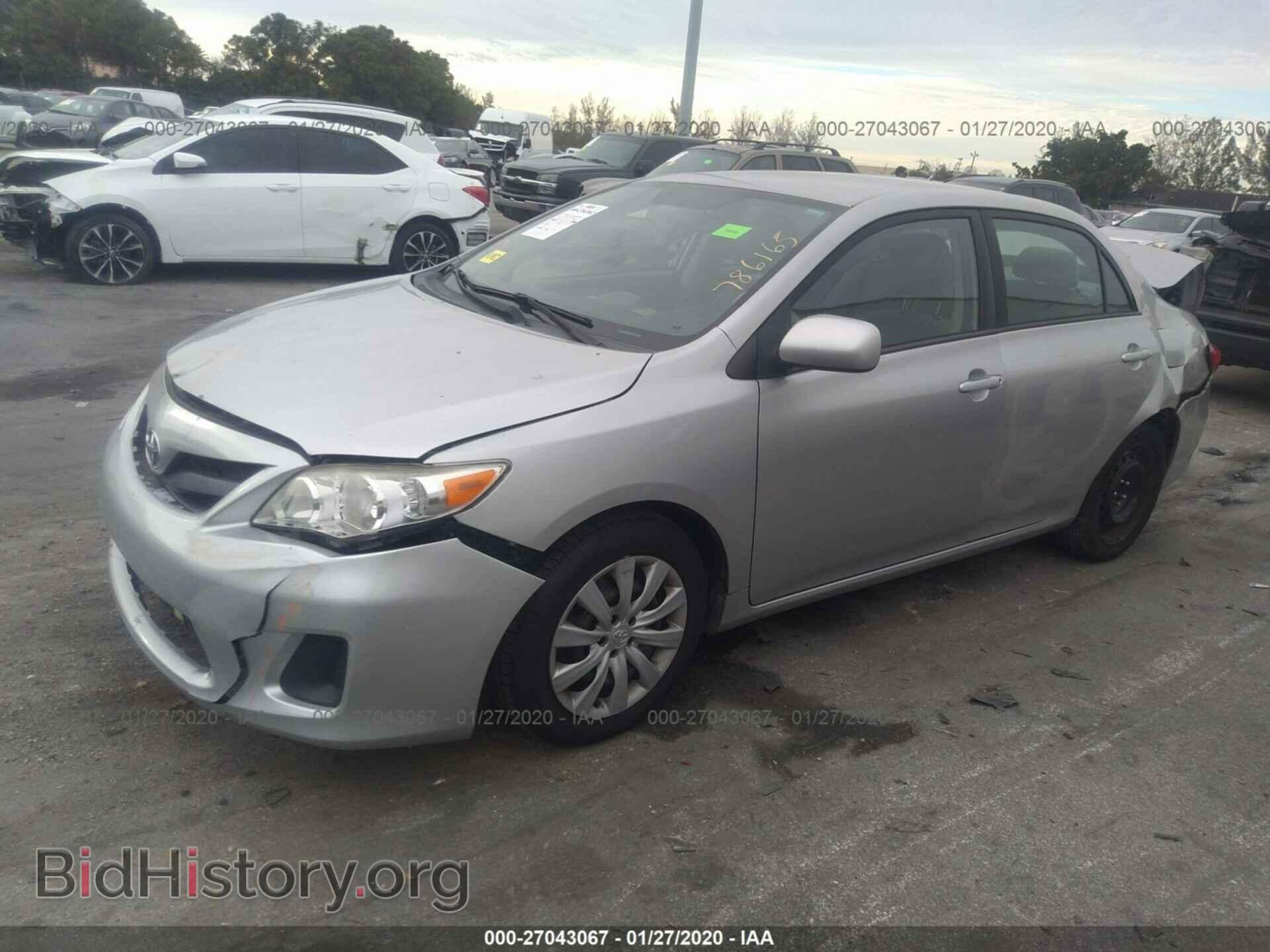 2012 TOYOTA COROLLA - VIN: 2T1BU4EEXCC786165 - Фото 2