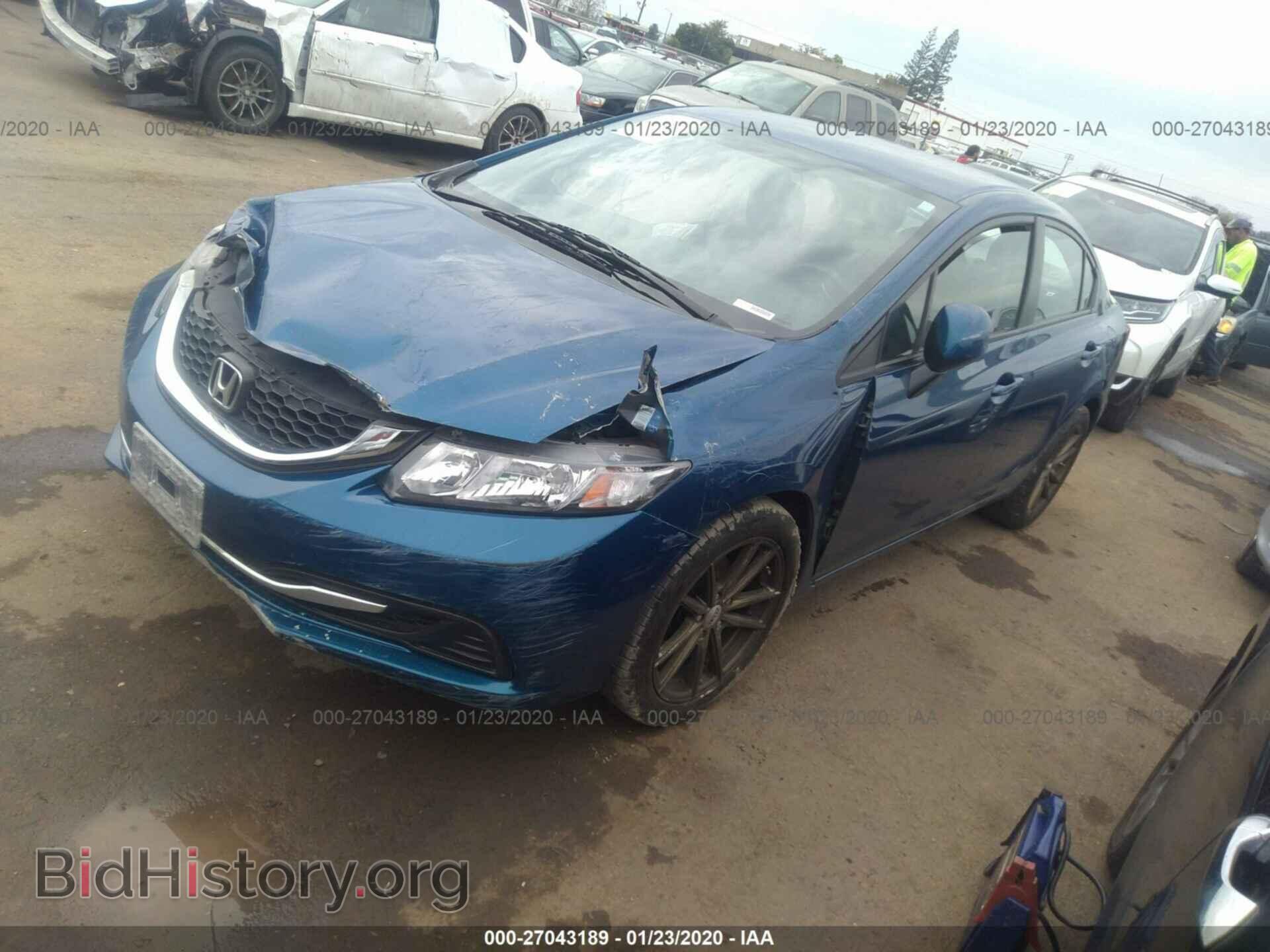 2013 HONDA CIVIC - VIN: 19XFB2F59DE290304 - Фото 2
