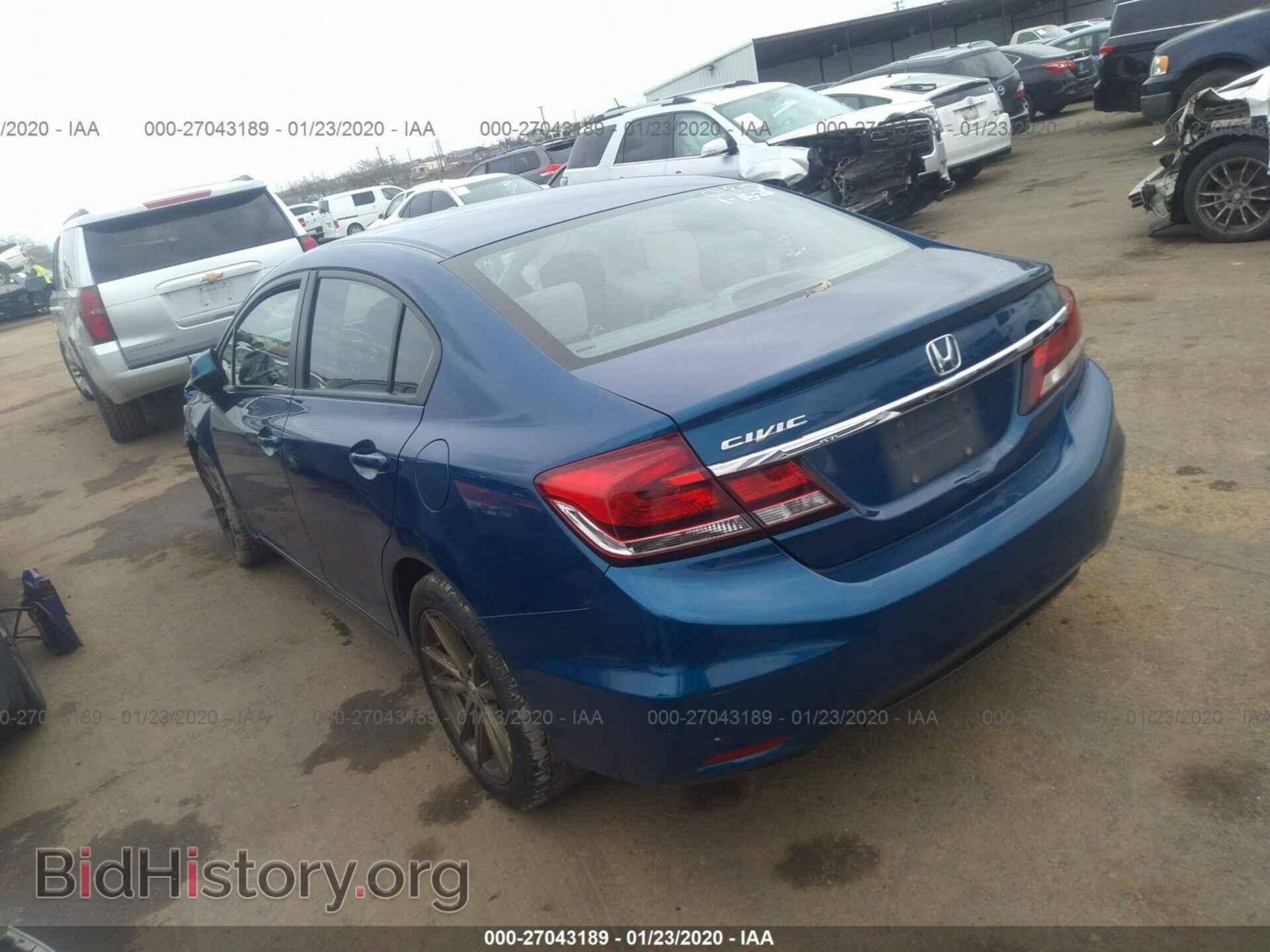 2013 HONDA CIVIC - VIN: 19XFB2F59DE290304 - Фото 3