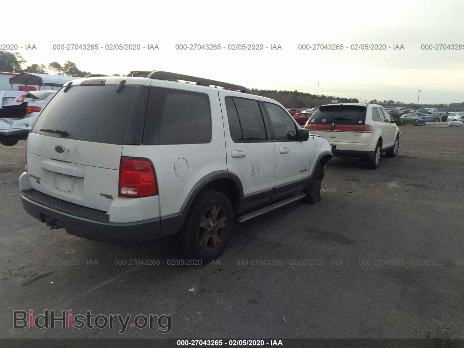 2005 FORD EXPLORER - VIN: 1FMZU63K45UB57540 - Фото 4