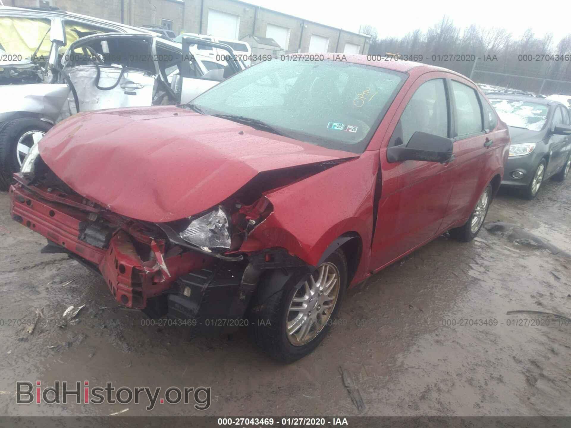 2009 FORD FOCUS - VIN: 1FAHP35N89W250302 - Фото 2