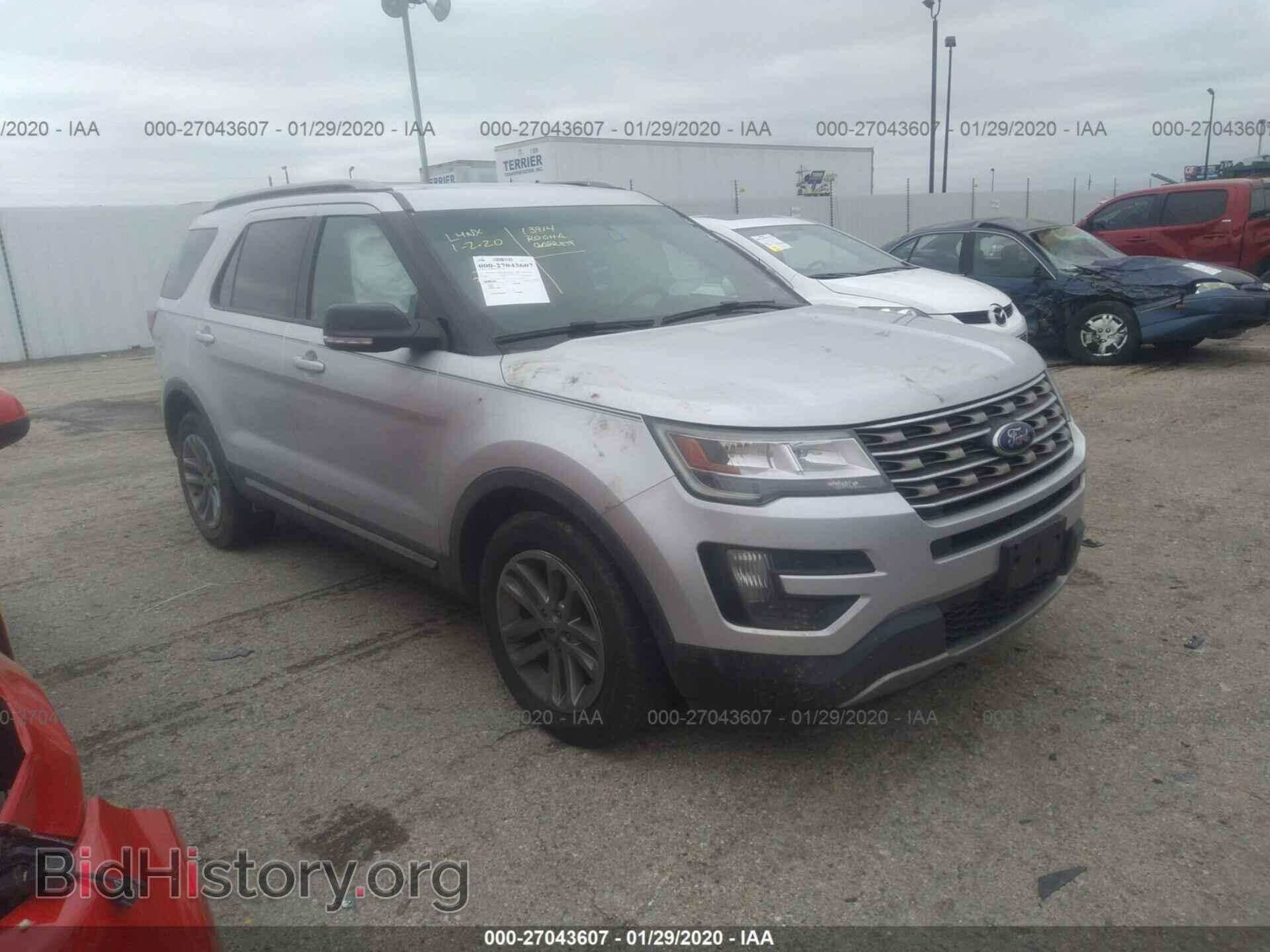 Фотография 1FM5K7D85GGA57980 - FORD EXPLORER 2016