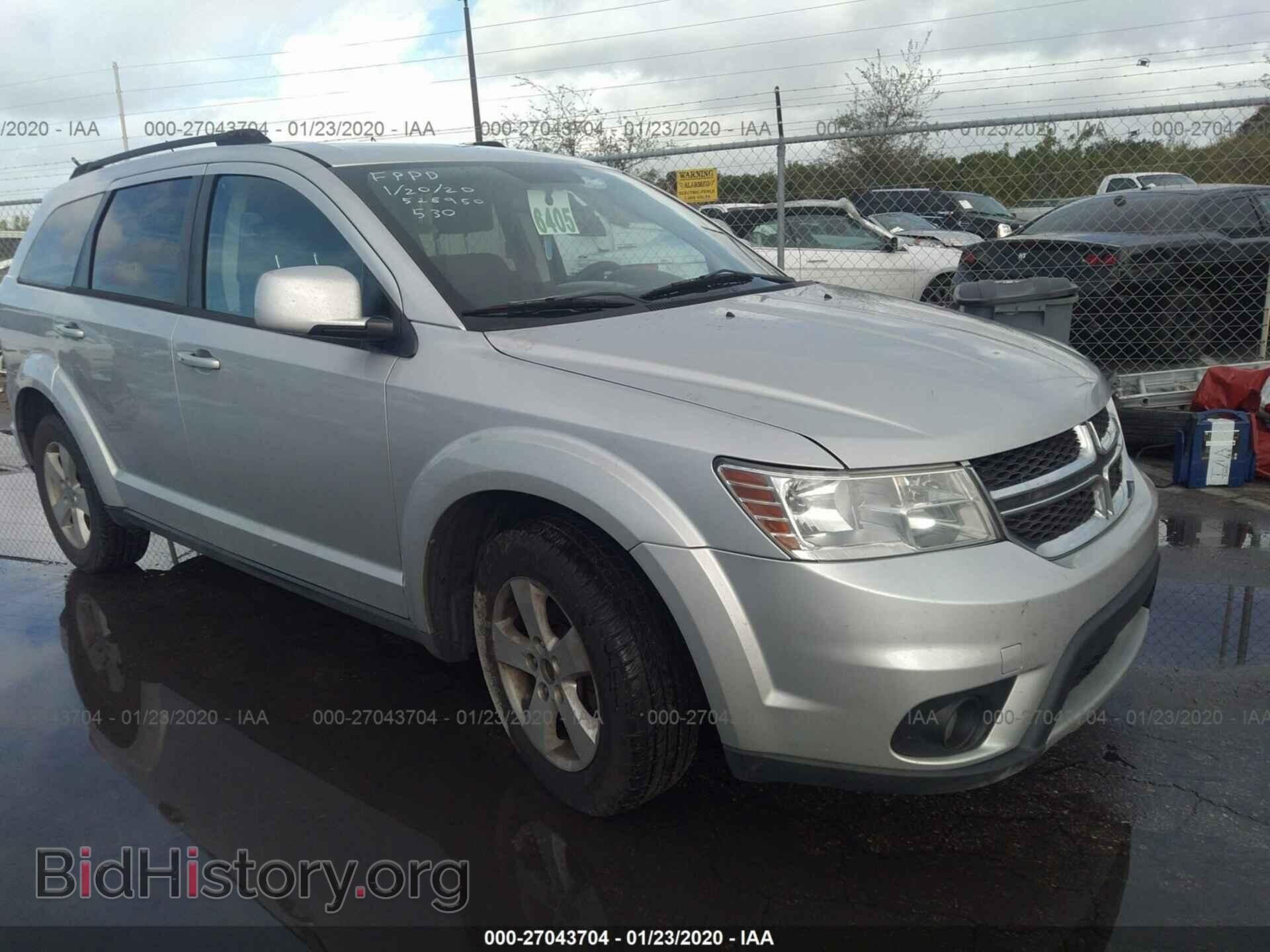 Photo 3C4PDCBG7CT220693 - DODGE JOURNEY 2012