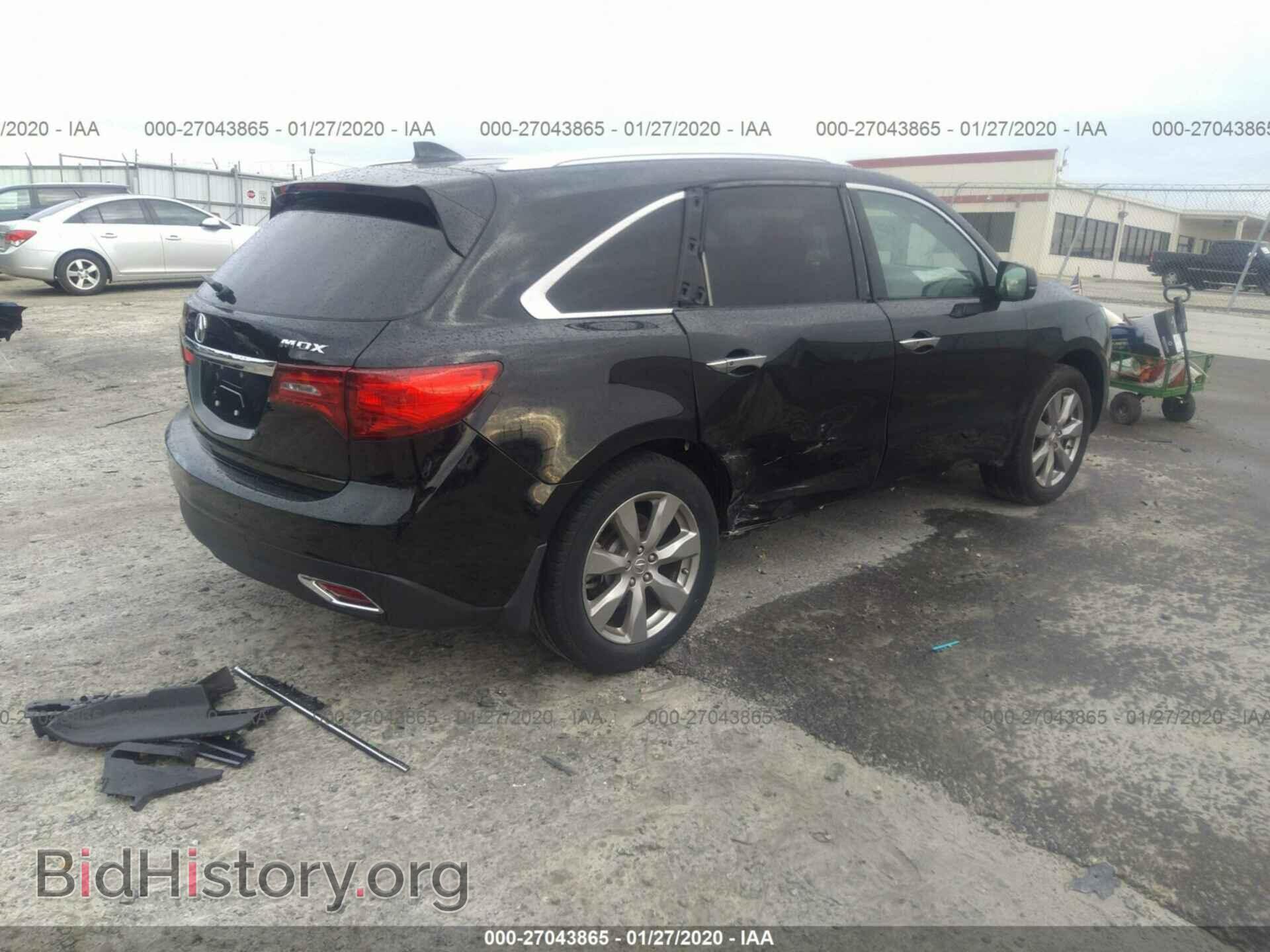 2015 ACURA MDX - VIN: 5FRYD3H89FB001174 - Фото 4