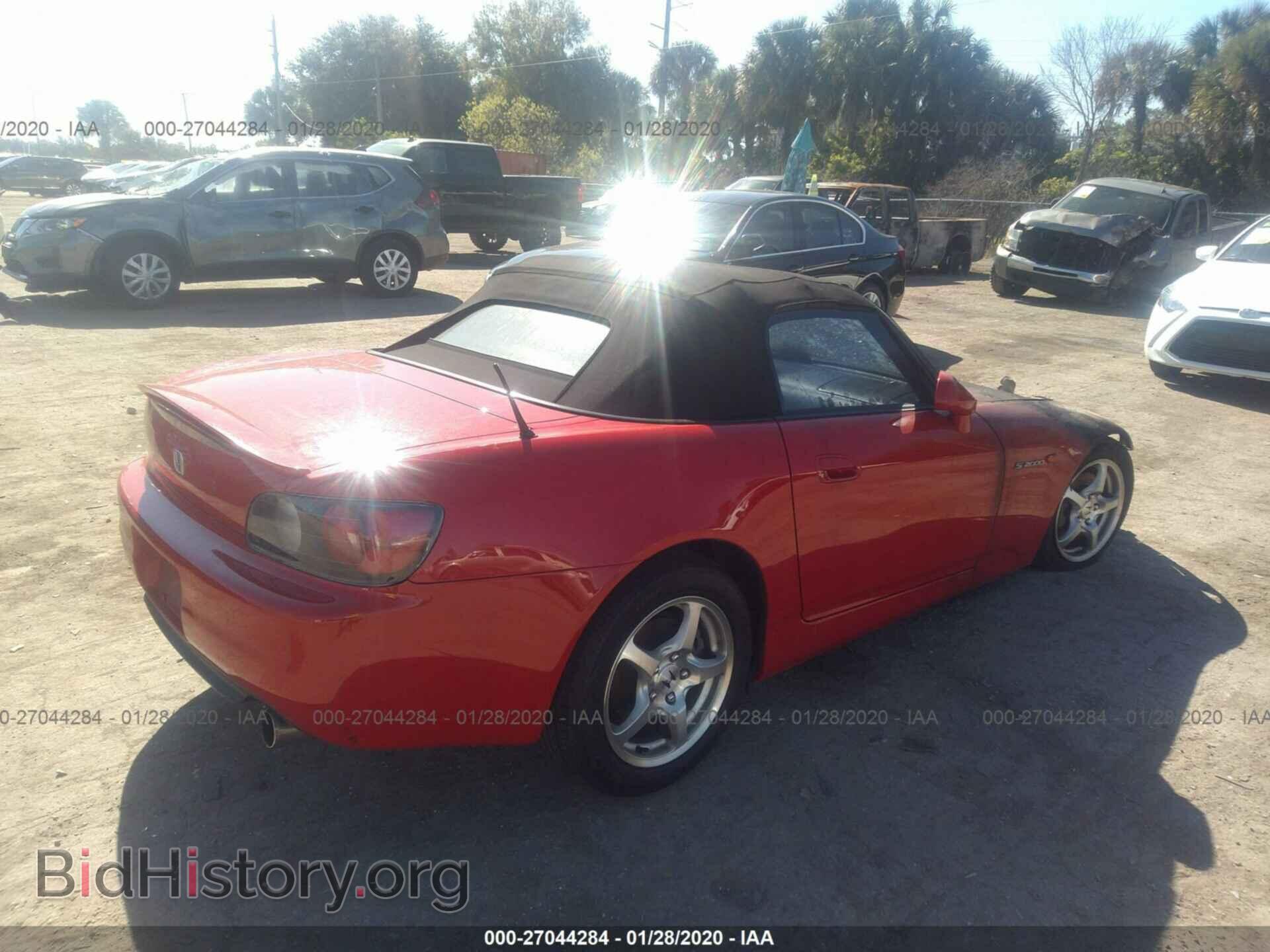 2000 HONDA S2000 - VIN: JHMAP1148YT009058 - Фото 4
