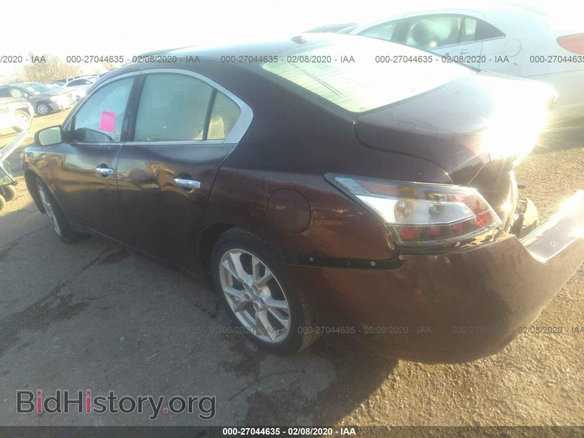 2014 NISSAN MAXIMA - VIN: 1N4AA5AP3EC455477 - Фото 3