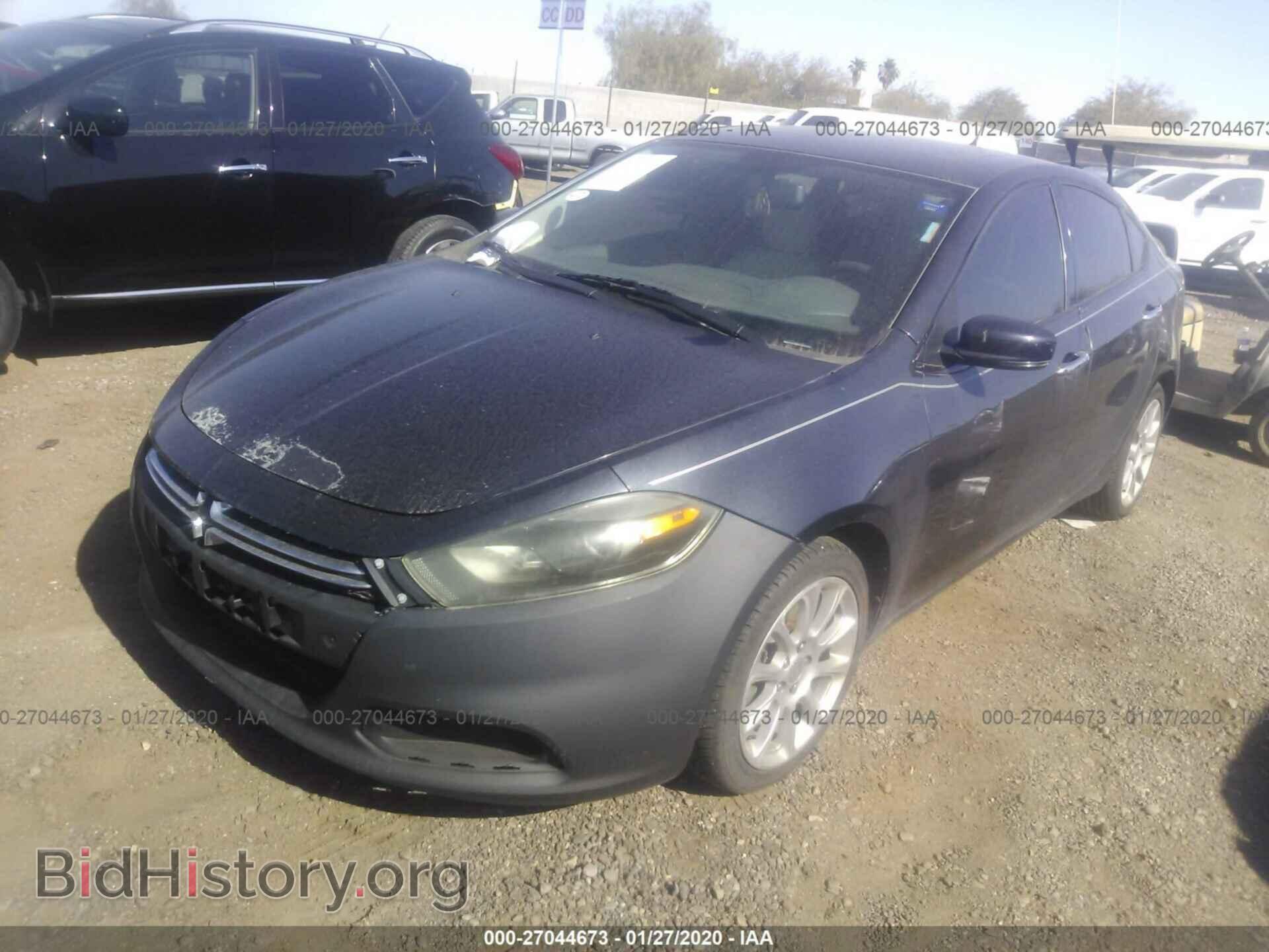 2013 DODGE DART - VIN: 1C3CDFCA0DD322505 - Фото 2