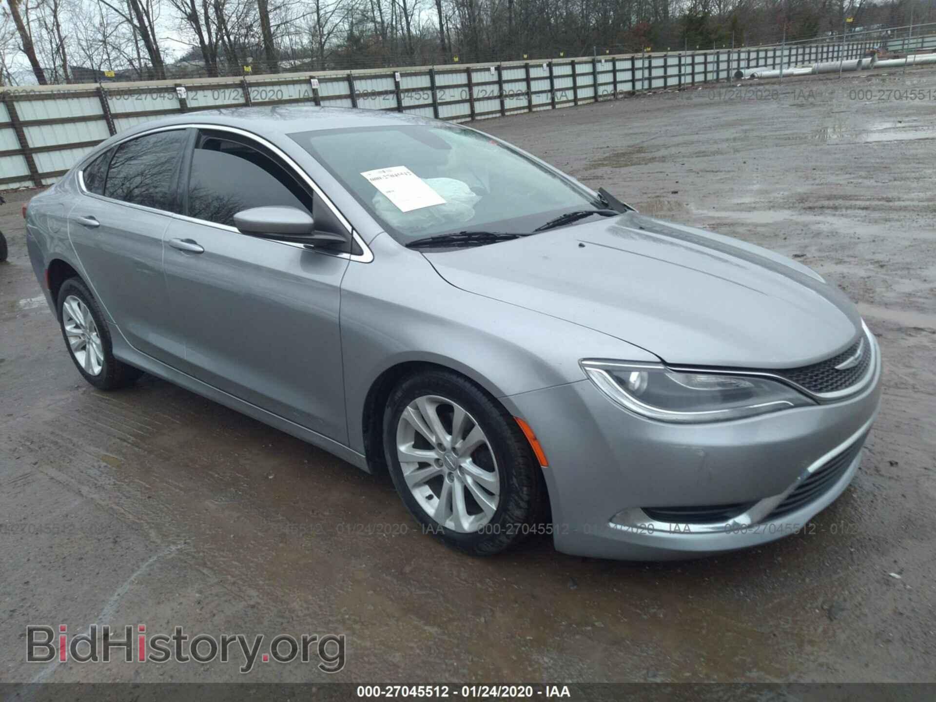 Photo 1C3CCCAB8FN744564 - CHRYSLER 200 2015