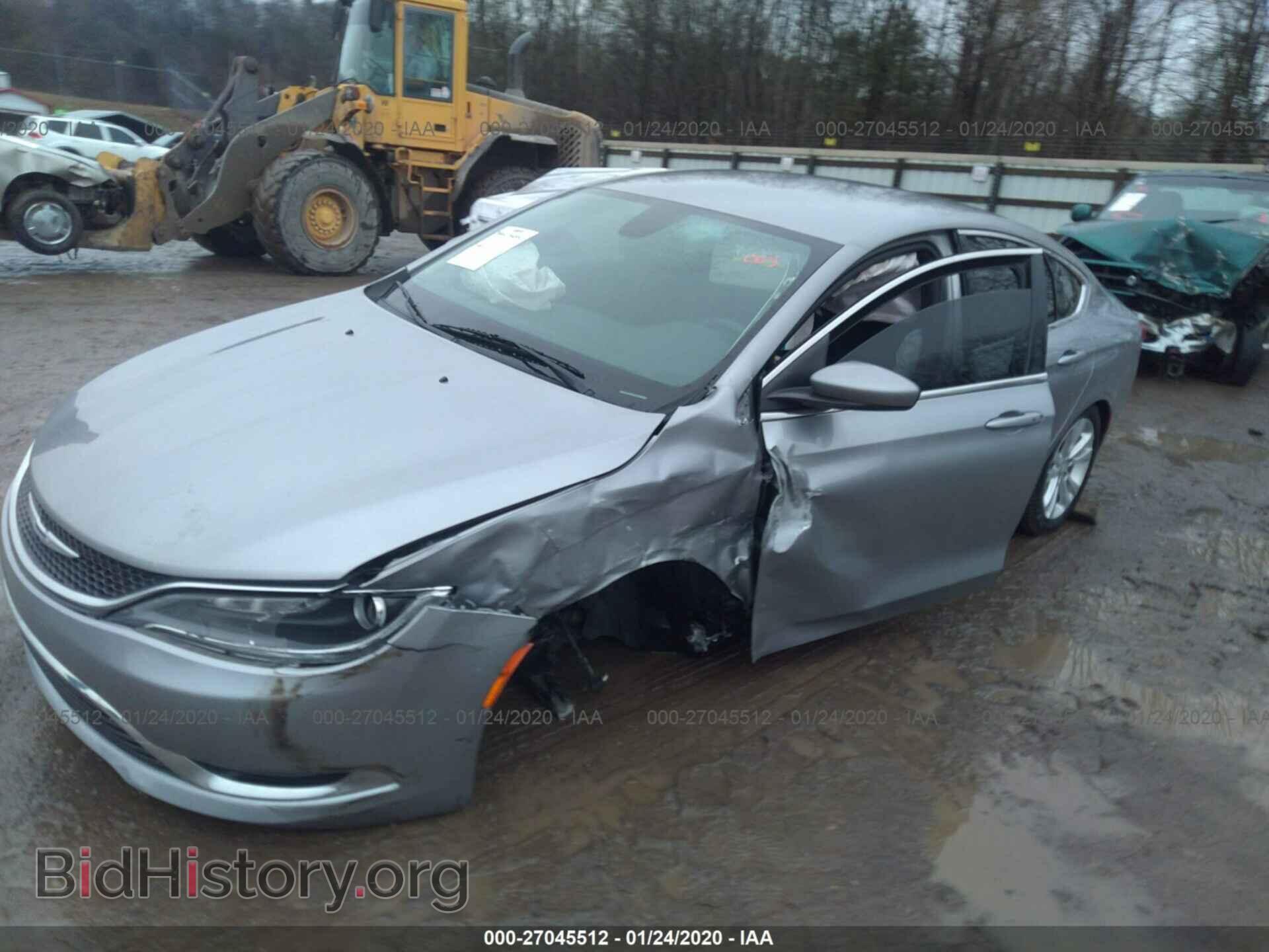 2015 CHRYSLER 200 - VIN: 1C3CCCAB8FN744564 - Фото 2