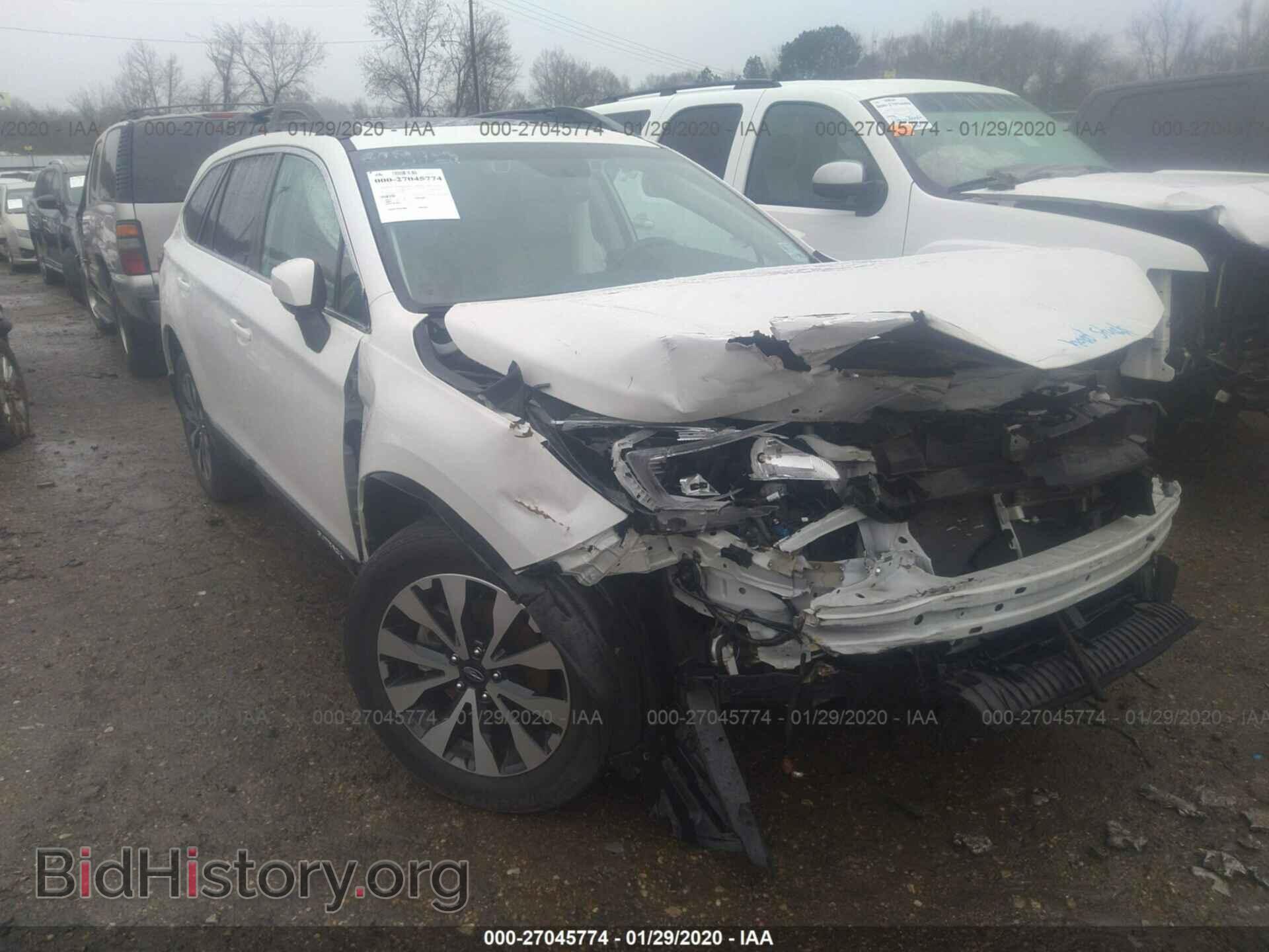 Фотография 4S4BSBNC1G3248912 - SUBARU OUTBACK 2016