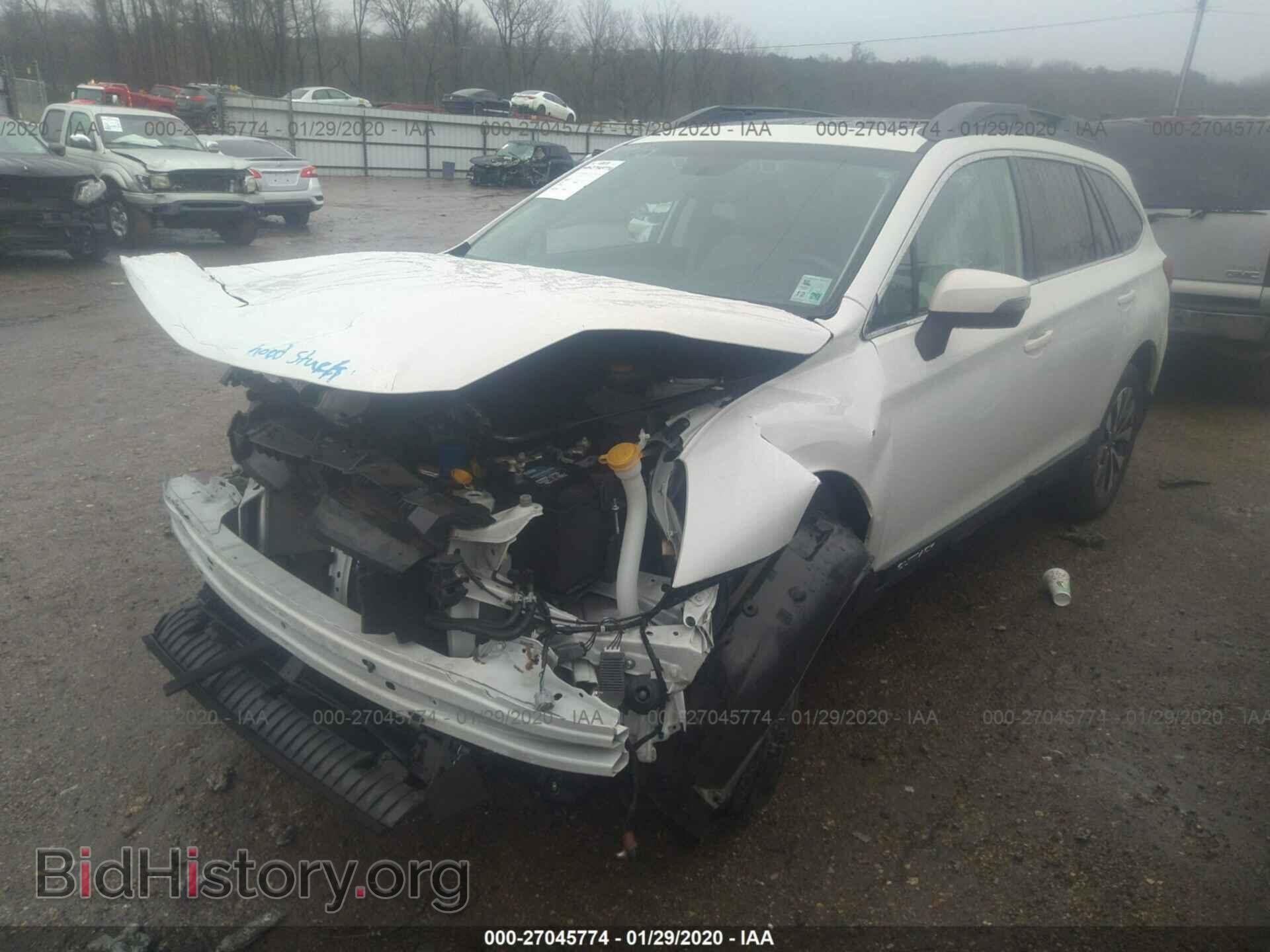 2016 SUBARU OUTBACK - VIN: 4S4BSBNC1G3248912 - Фото 2