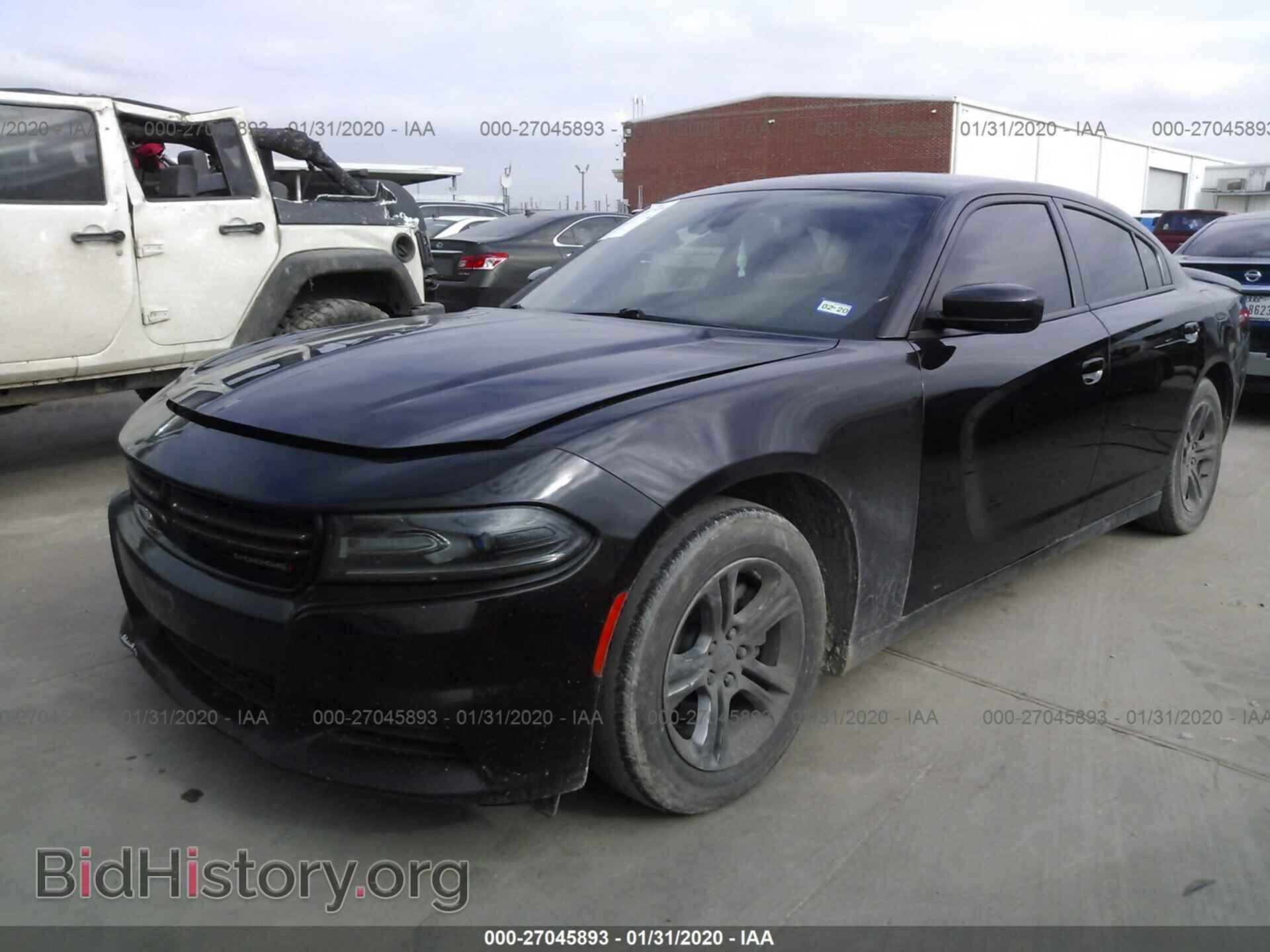 2016 DODGE CHARGER - VIN: 2C3CDXBG3GH114945 - Фото 2