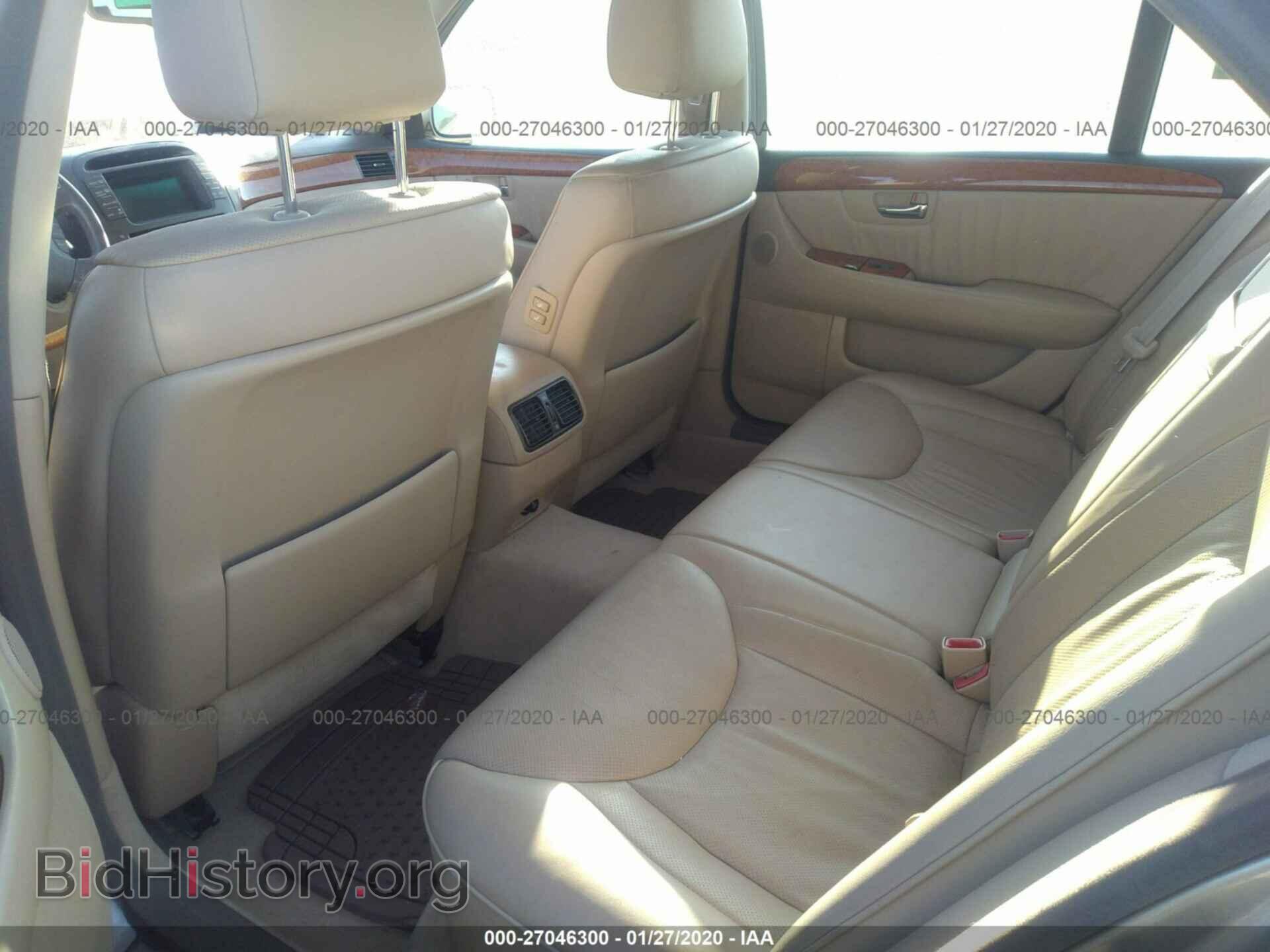 2005 LEXUS LS - VIN: JTHBN36F555015707 - Фото 8