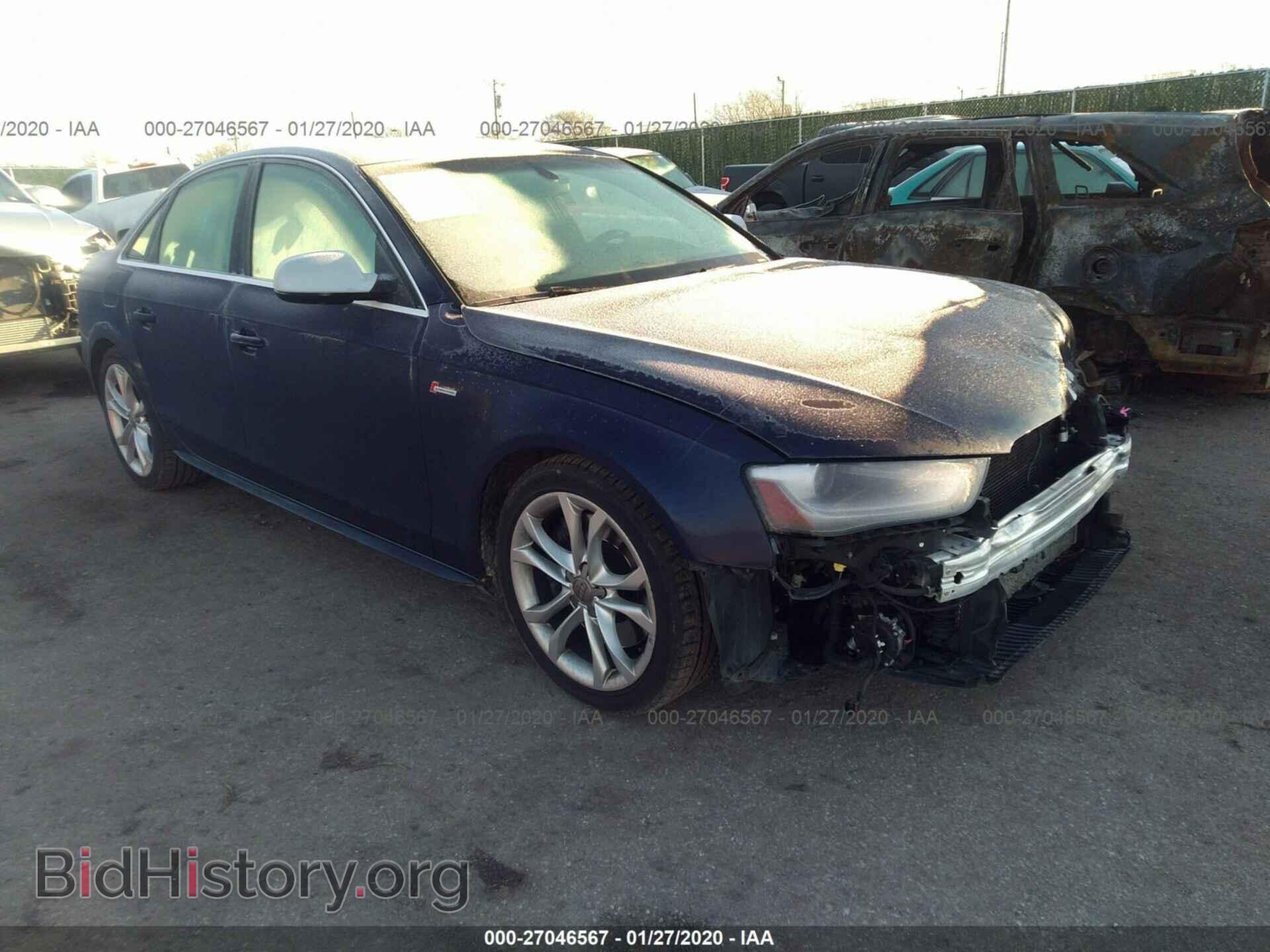 Фотография WAUBGAFL6DA085399 - AUDI S4 2013