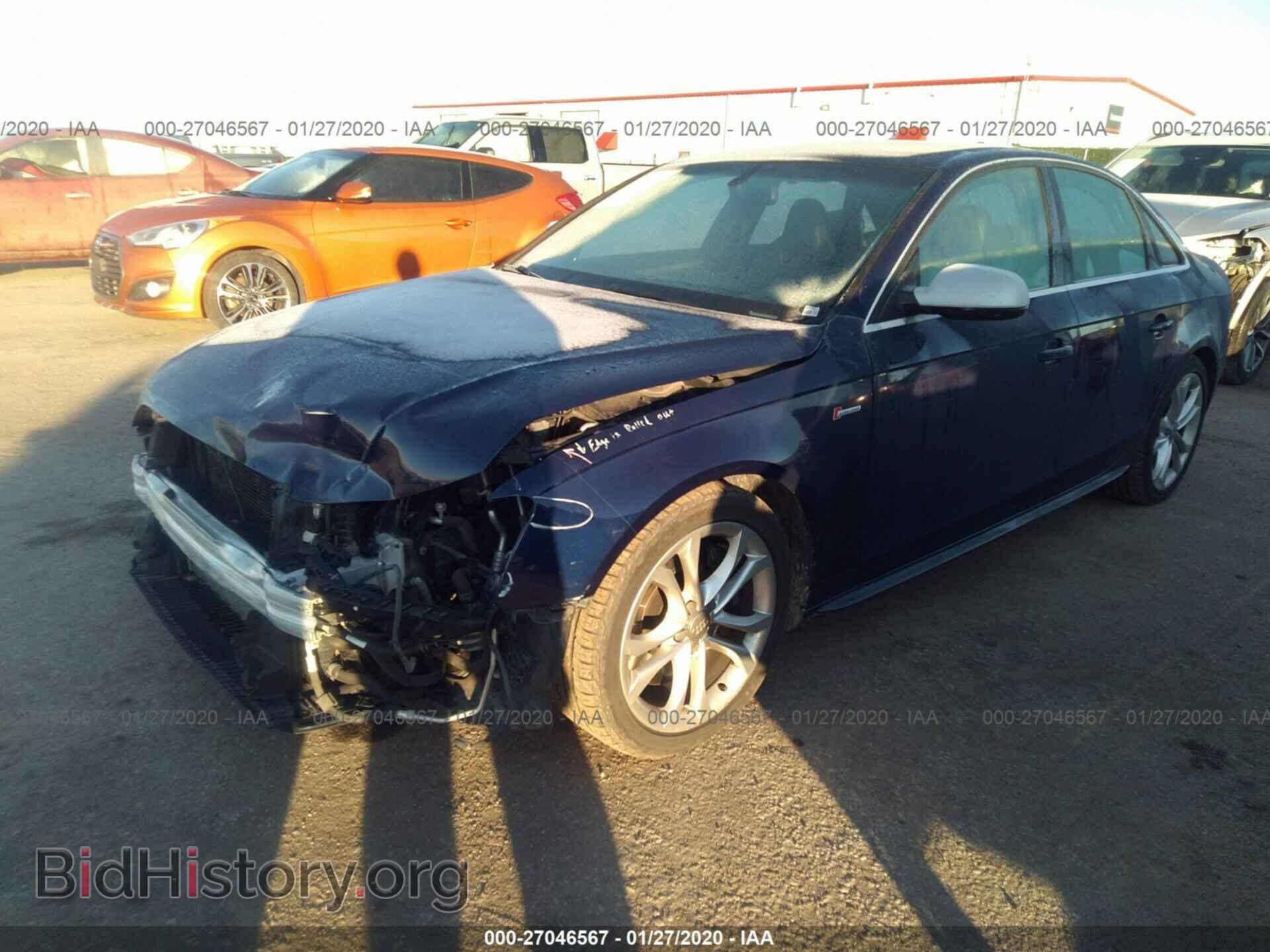 2013 AUDI S4 - VIN: WAUBGAFL6DA085399 - Фото 2