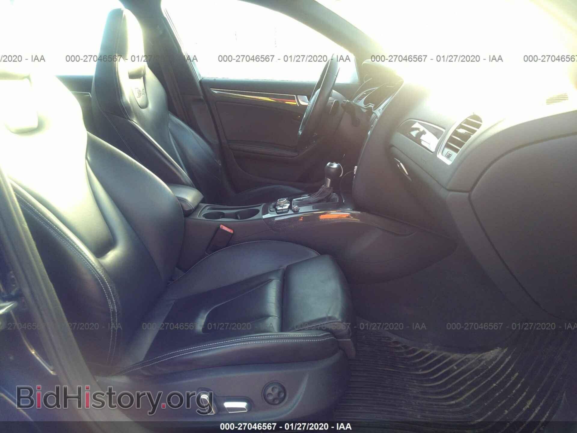 2013 AUDI S4 - VIN: WAUBGAFL6DA085399 - Фото 5