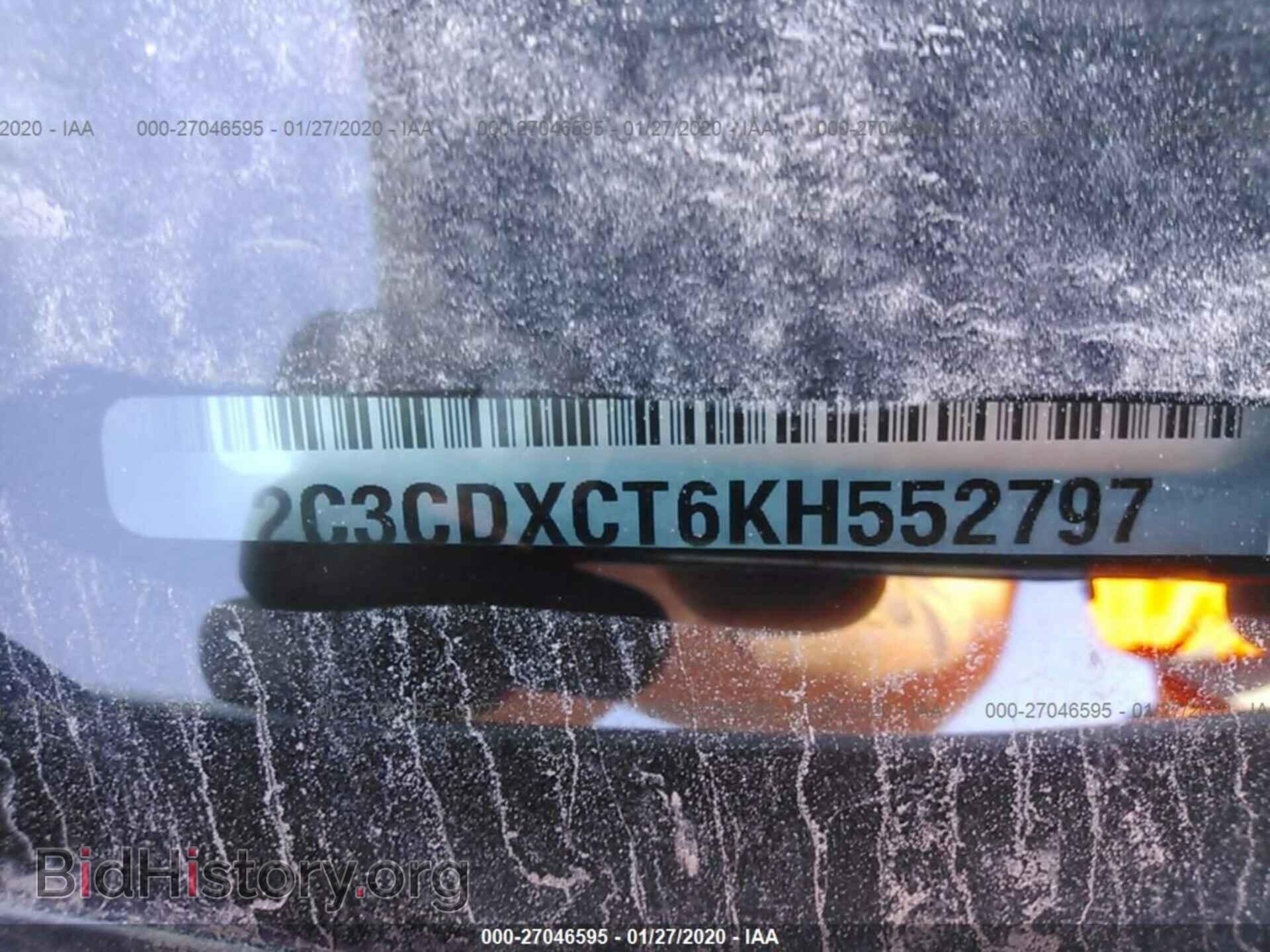 2019 DODGE CHARGER - VIN: 2C3CDXCT6KH552797 - Фото 9