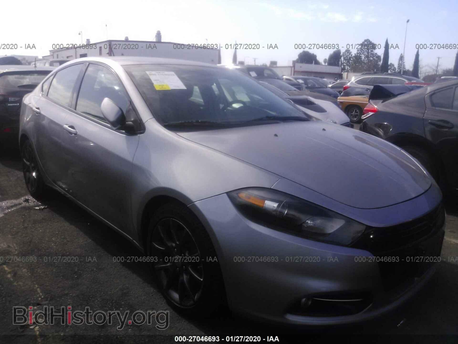 Фотография 1C3CDFBB1GD517639 - DODGE DART 2016