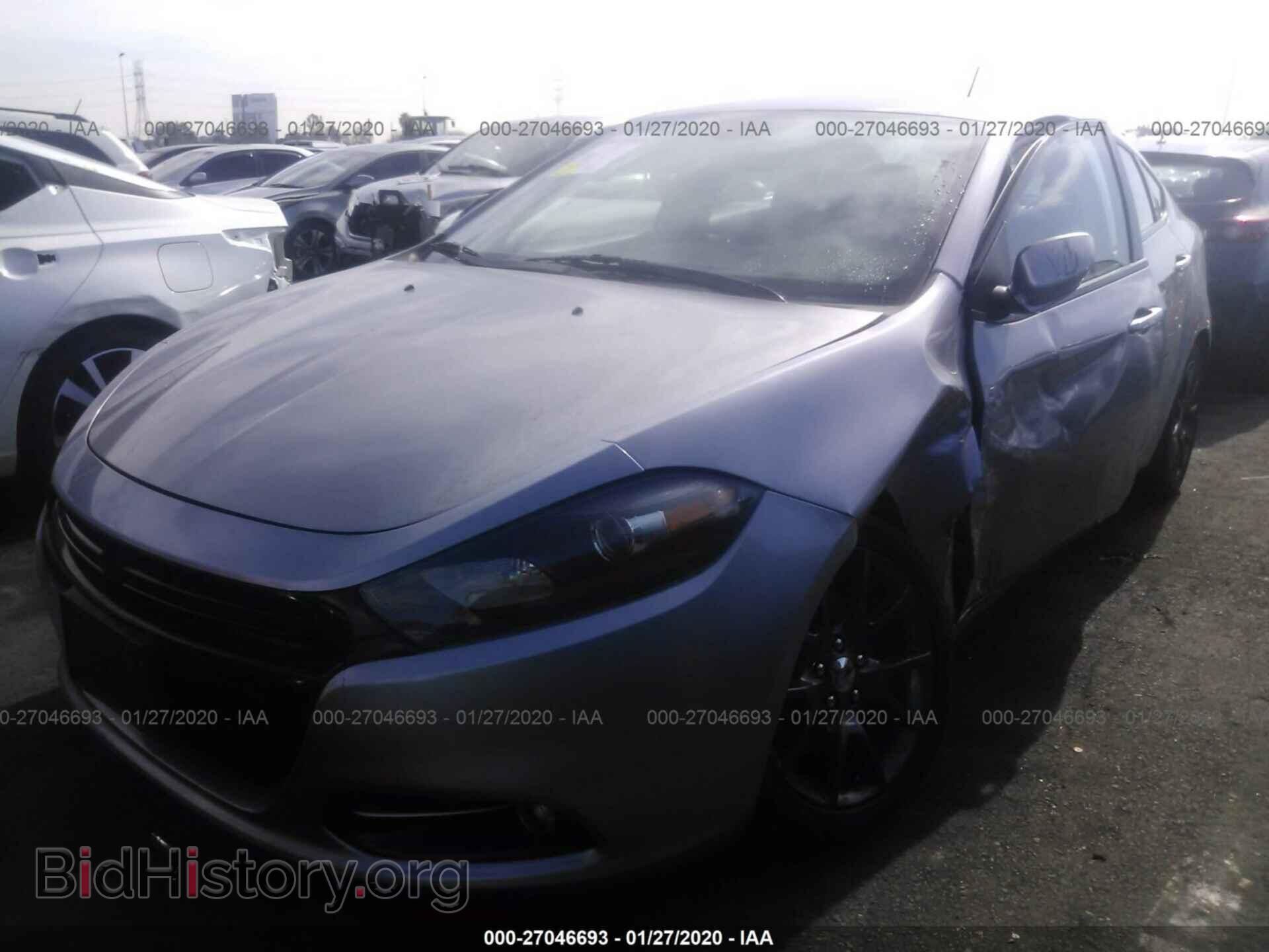 2016 DODGE DART - VIN: 1C3CDFBB1GD517639 - Фото 2