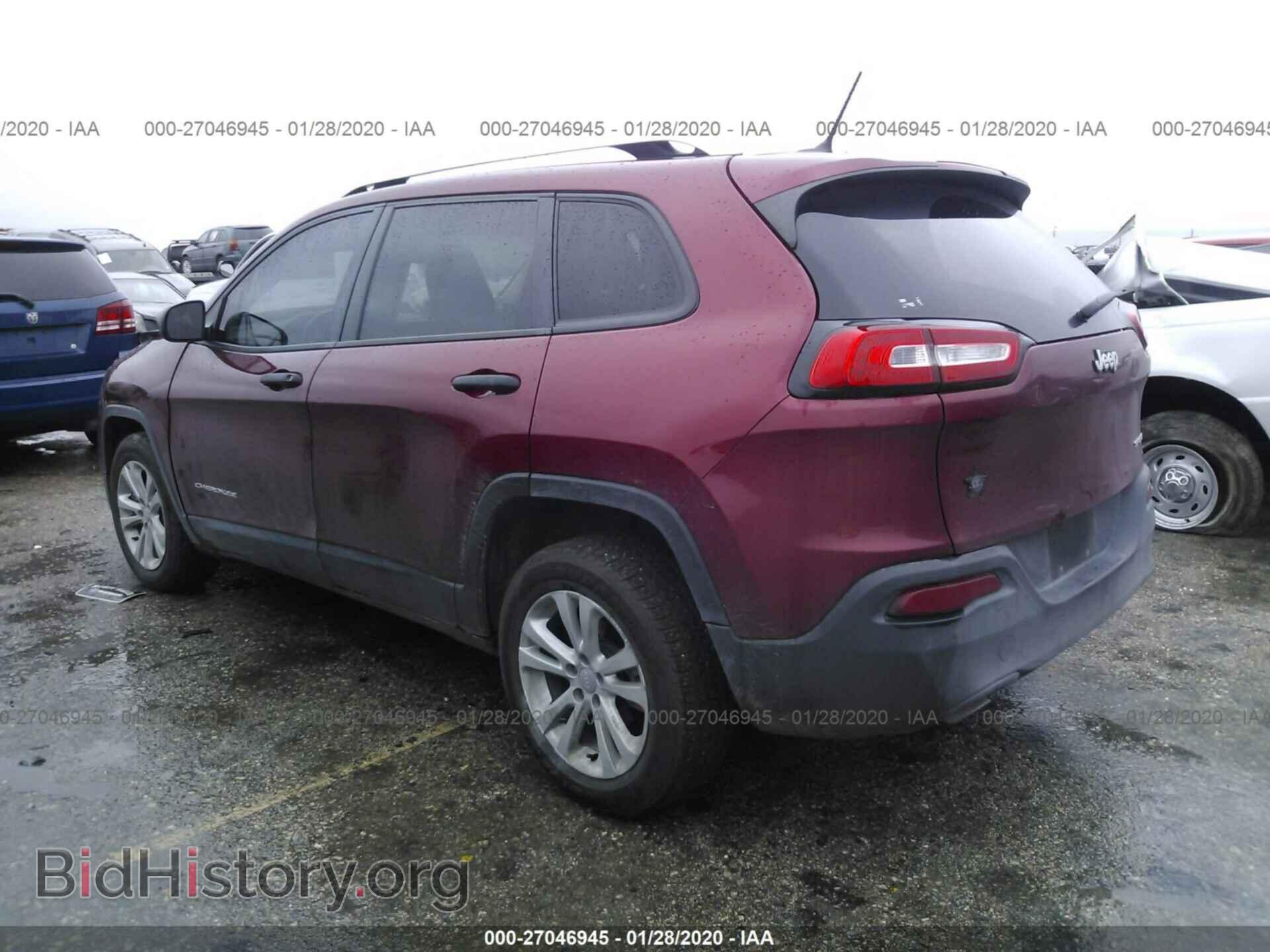 2015 JEEP CHEROKEE - VIN: 1C4PJLAB7FW628379 - Фото 3
