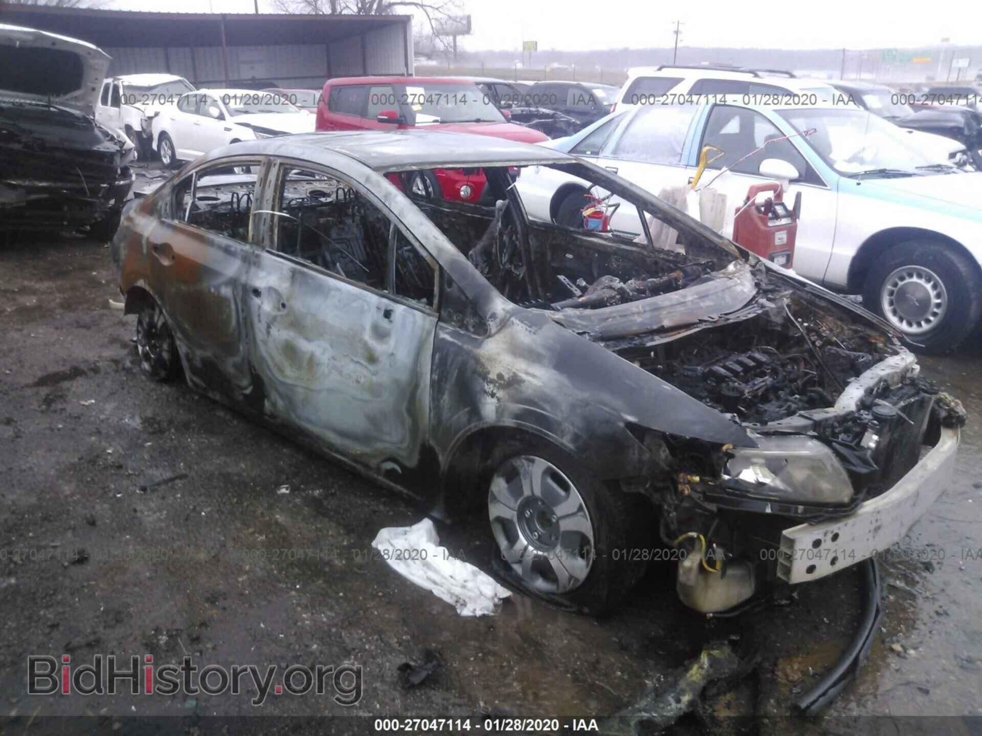 Photo JHMFB4F22CS005356 - HONDA CIVIC 2012