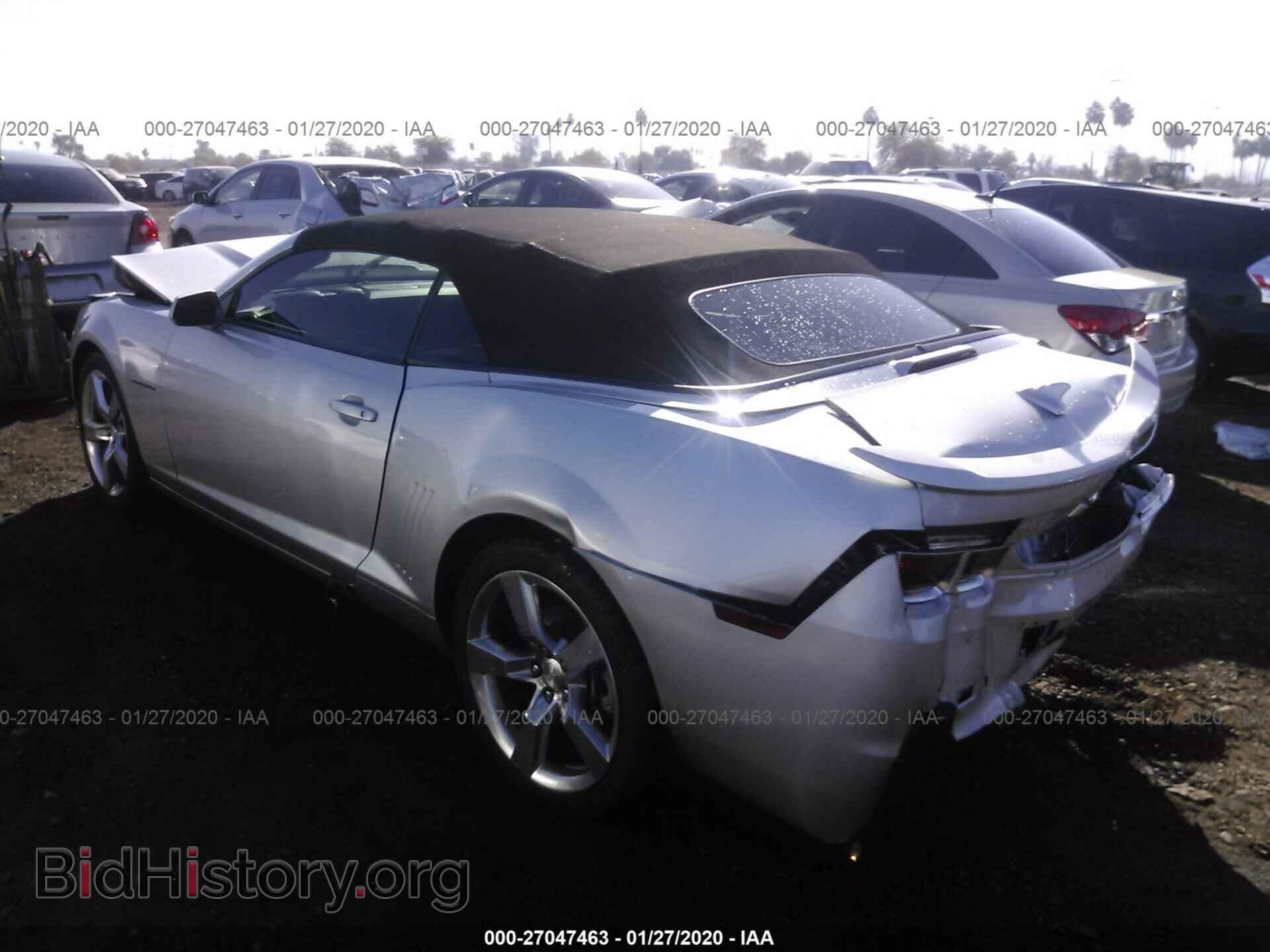 2011 CHEVROLET CAMARO - VIN: 2G1FC3DD8B9191295 - Фото 3
