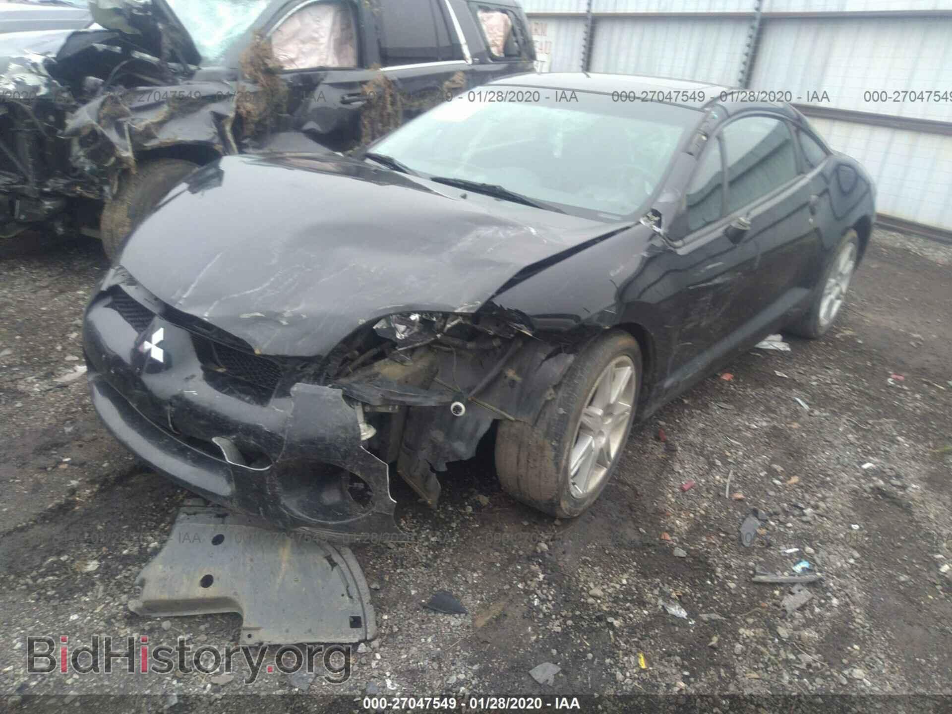 2007 MITSUBISHI ECLIPSE - VIN: 4A3AK64F37E057352 - Фото 2