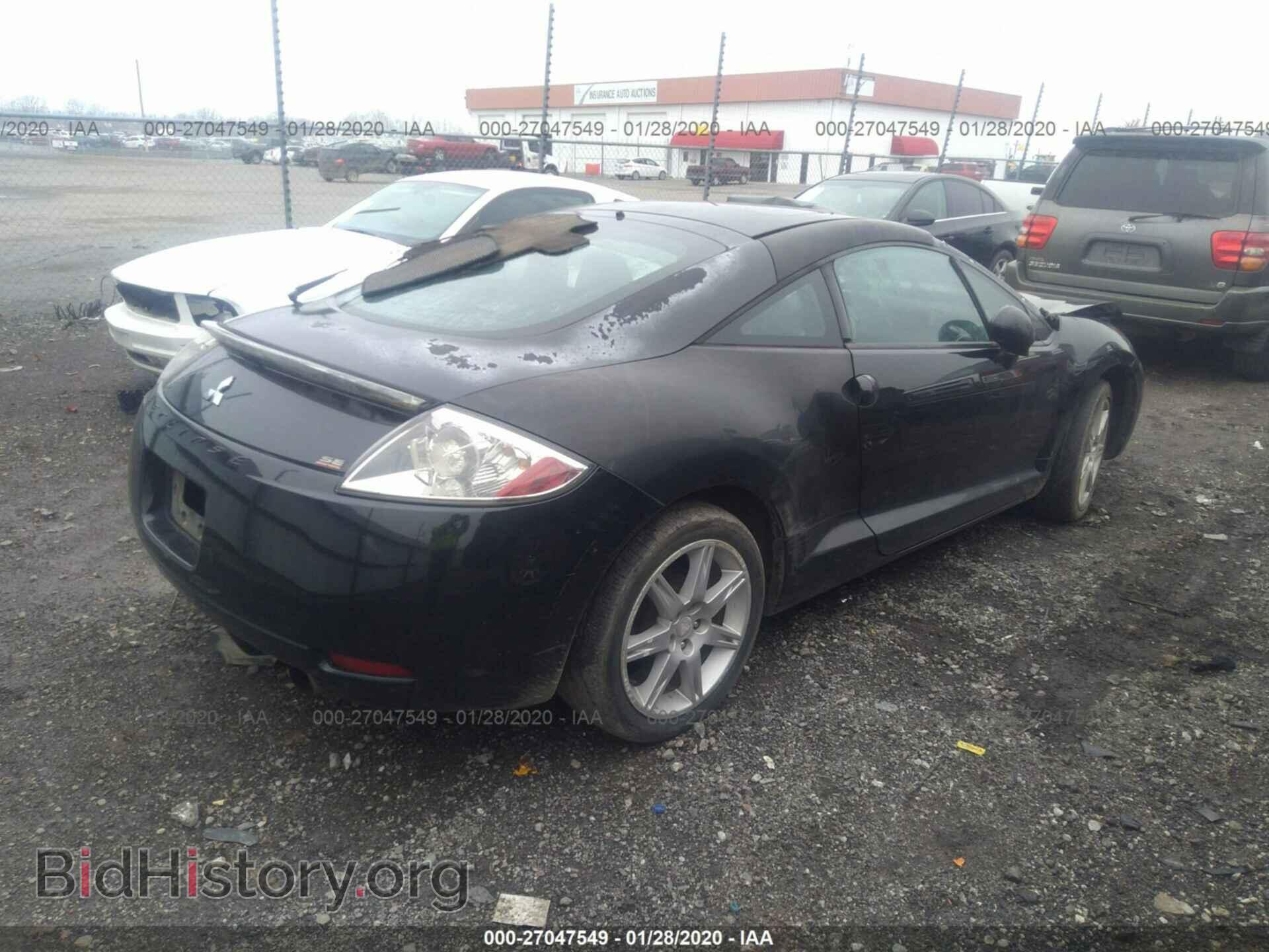 2007 MITSUBISHI ECLIPSE - VIN: 4A3AK64F37E057352 - Фото 4