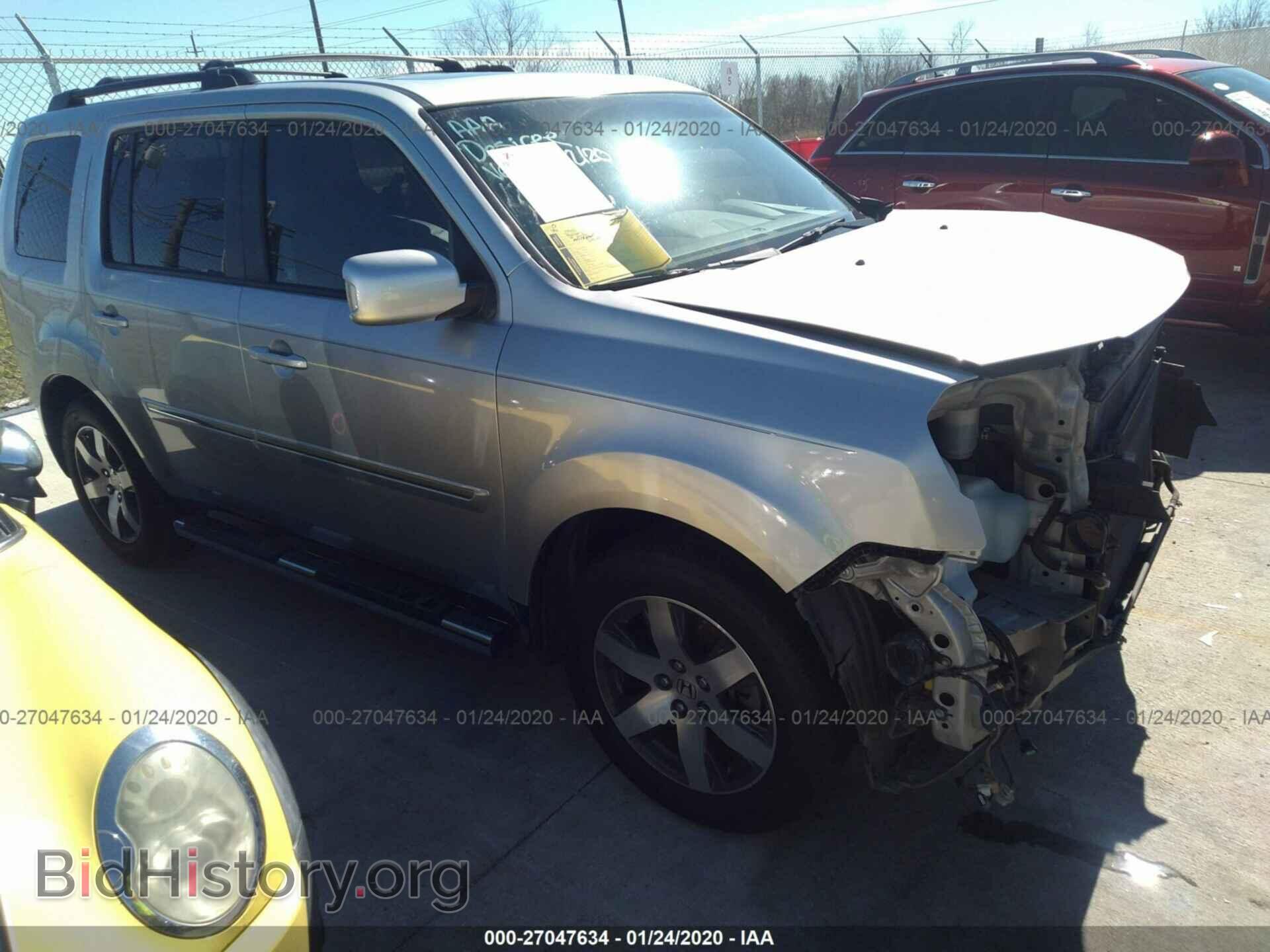 2012 HONDA PILOT - VIN: 5FNYF3H92CB041371 - Photo 3