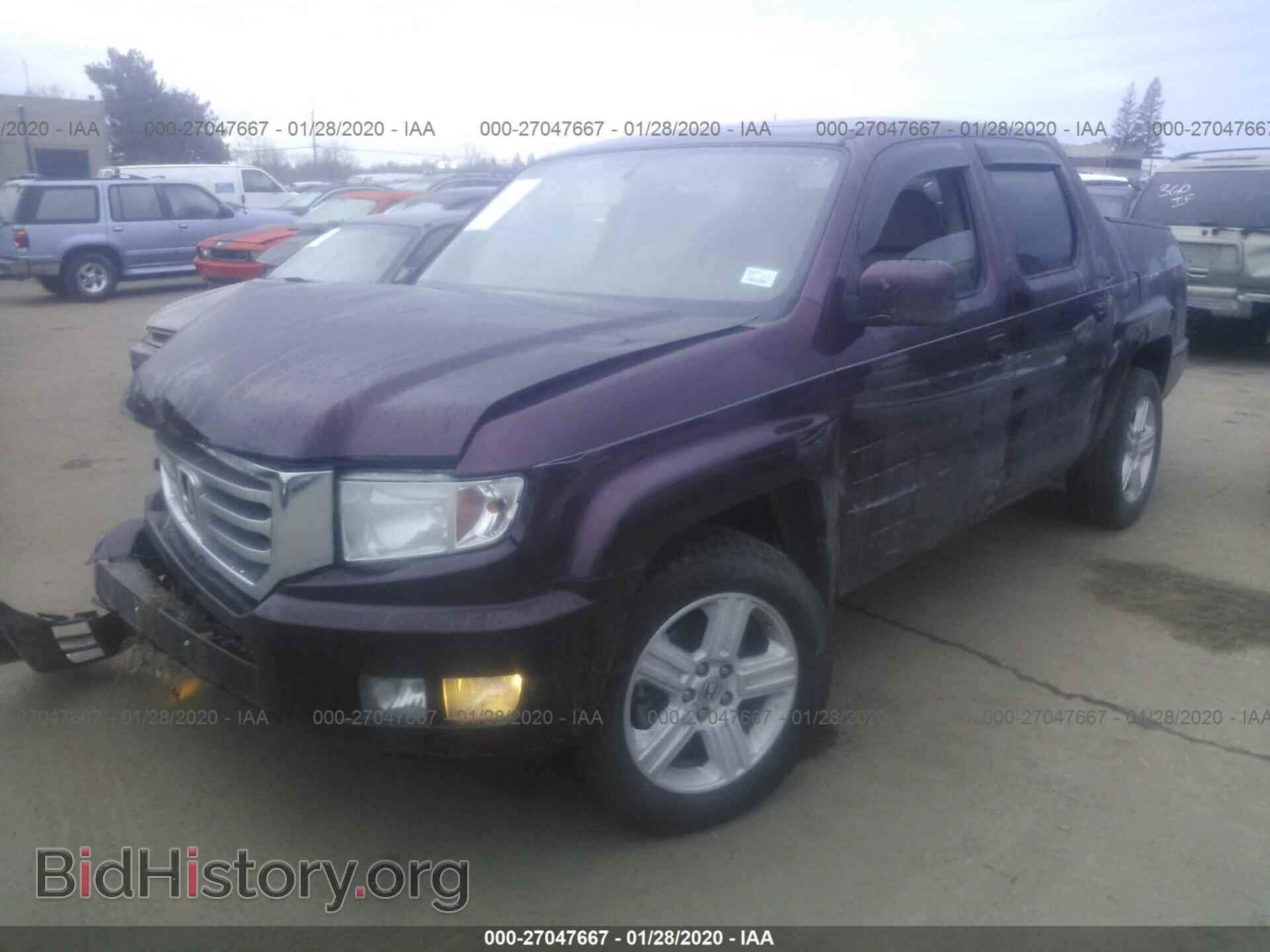 2013 HONDA RIDGELINE - VIN: 5FPYK1F5XDB008658 - Фото 2