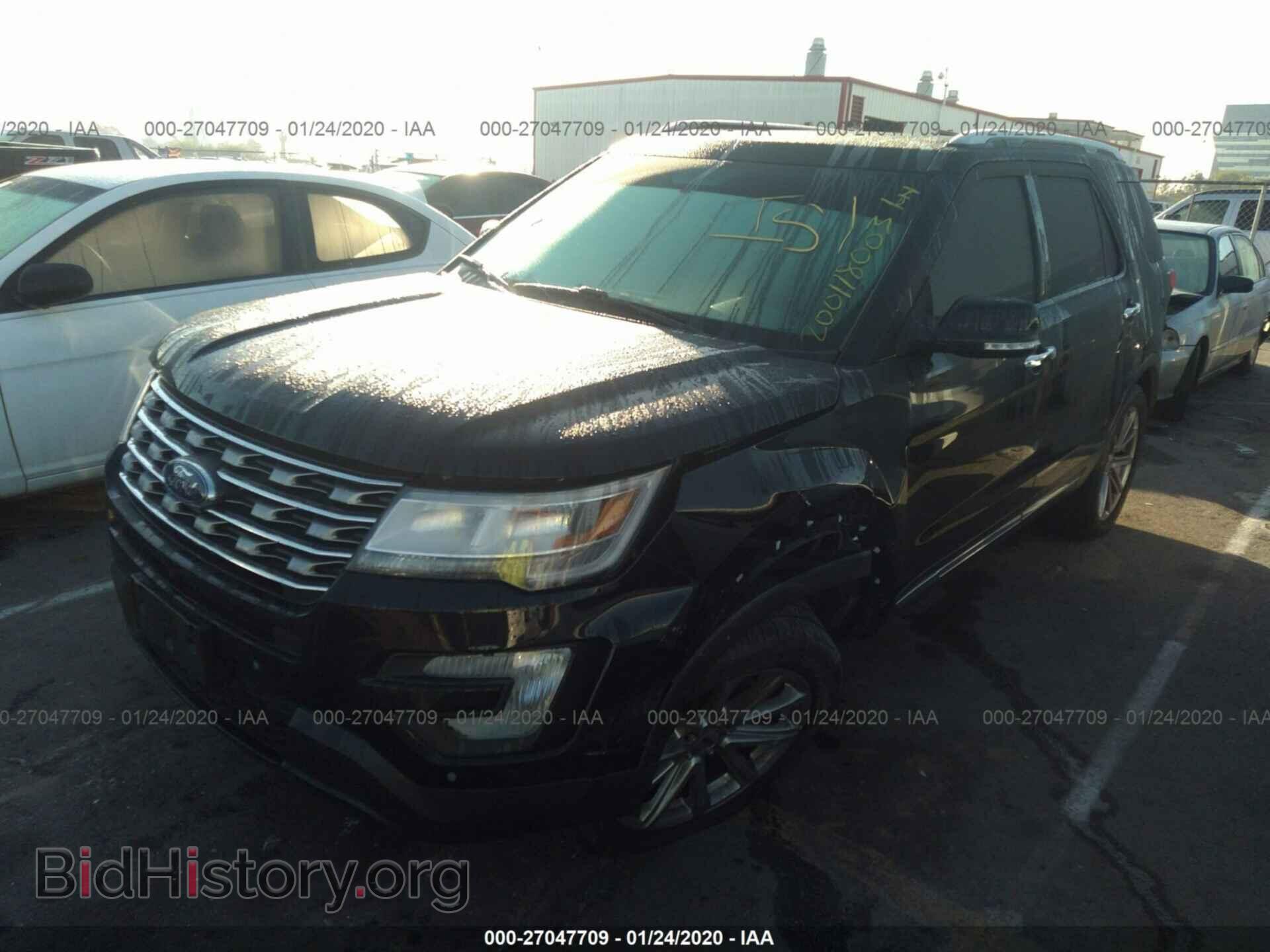 2016 FORD EXPLORER - VIN: 1FM5K7F89GGA45506 - Фото 2