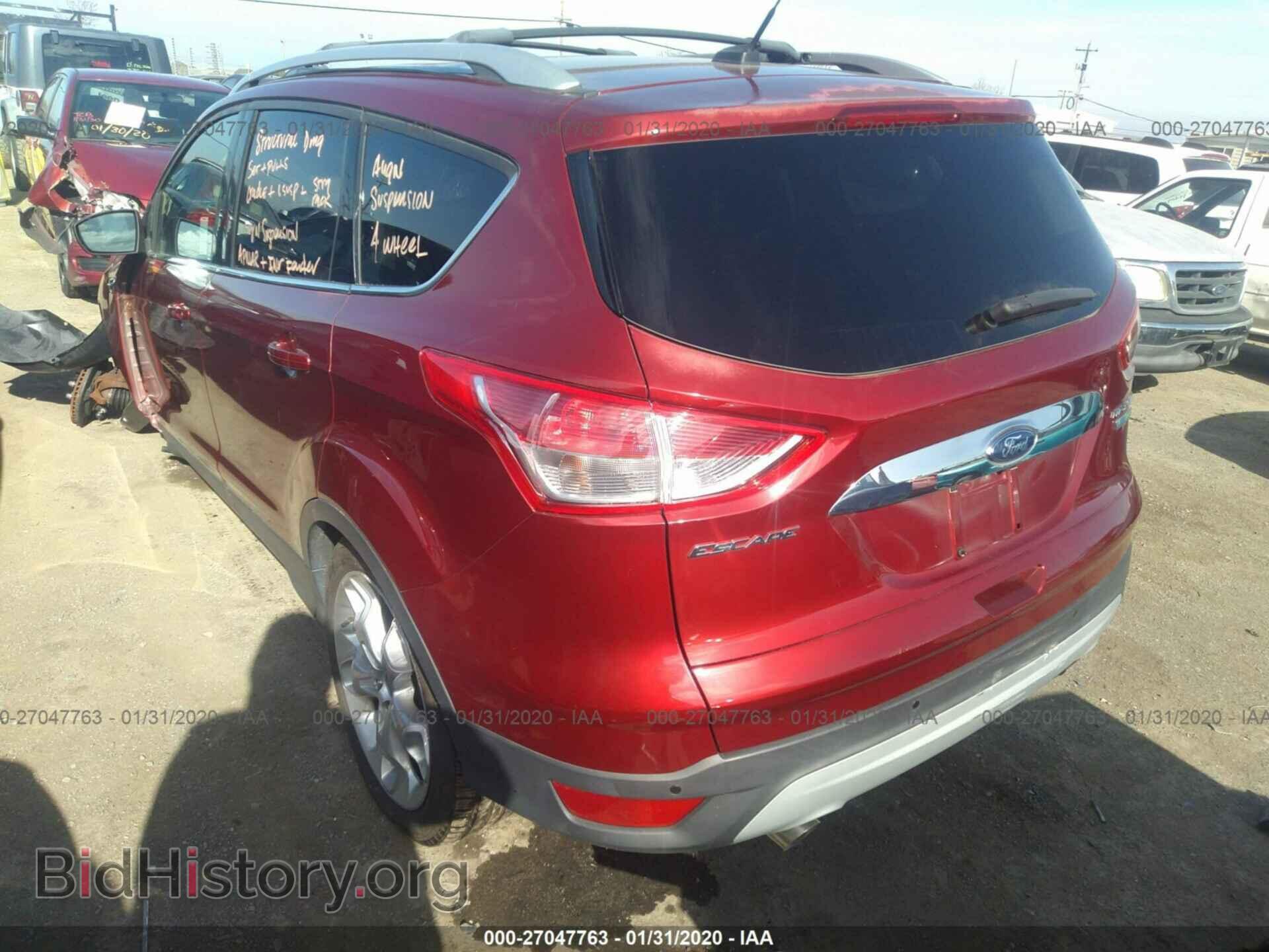 2014 FORD ESCAPE - VIN: 1FMCU0J96EUB32335 - Фото 3