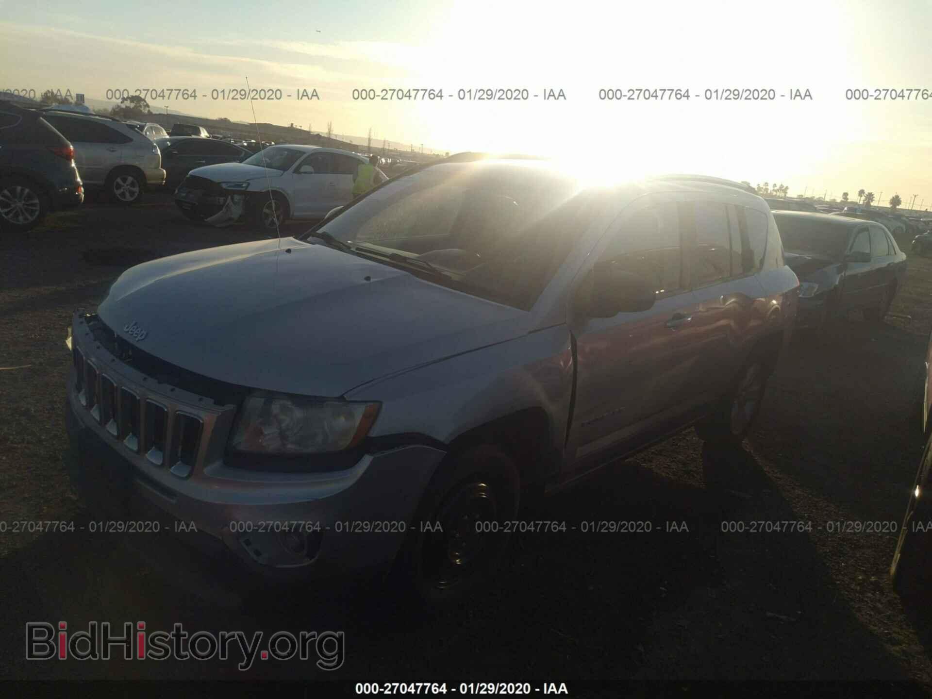 2011 JEEP COMPASS - VIN: 1J4NF1FB6BD164684 - Фото 2