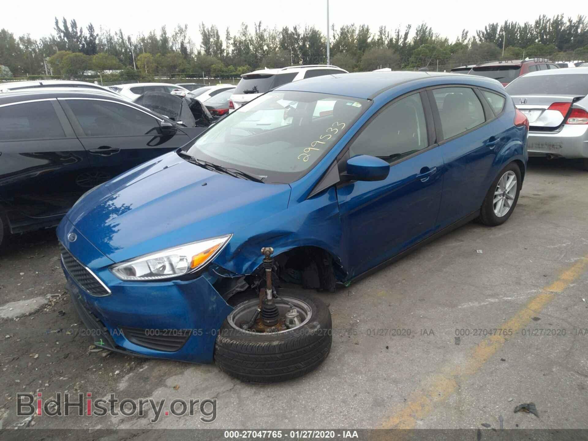 2018 FORD FOCUS - VIN: 1FADP3K2XJL299533 - Фото 2