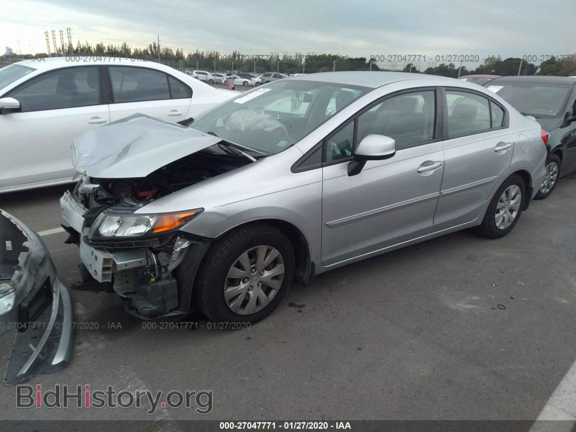 2012 HONDA CIVIC - VIN: 19XFB2F59CE055528 - Фото 2