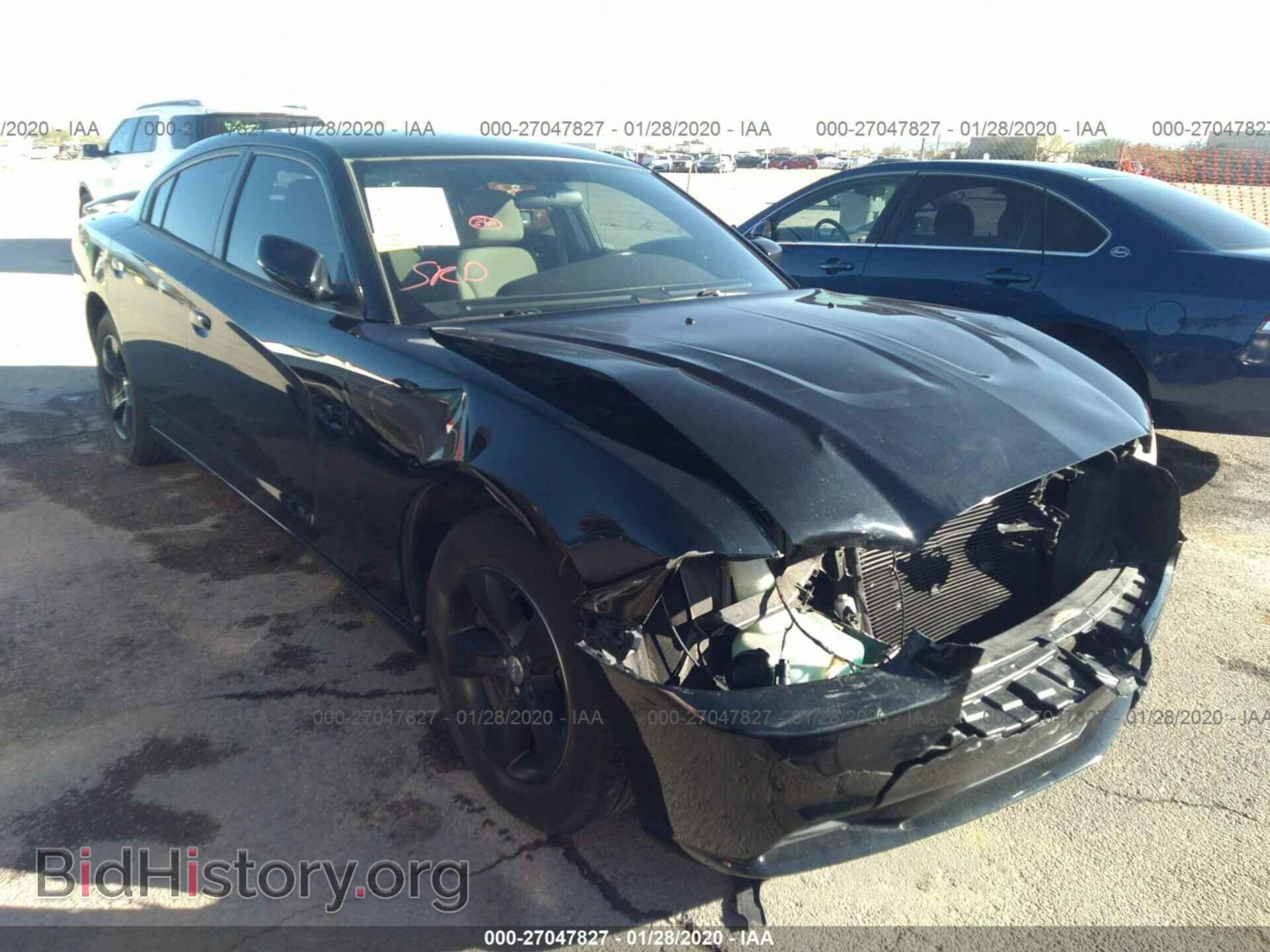 Photo 2C3CDXBG4CH203708 - DODGE CHARGER 2012
