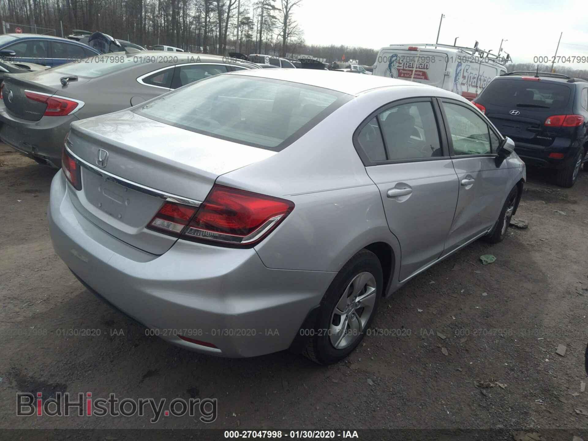 2014 HONDA CIVIC - VIN: 19XFB2F53EE233100 - Photo 4