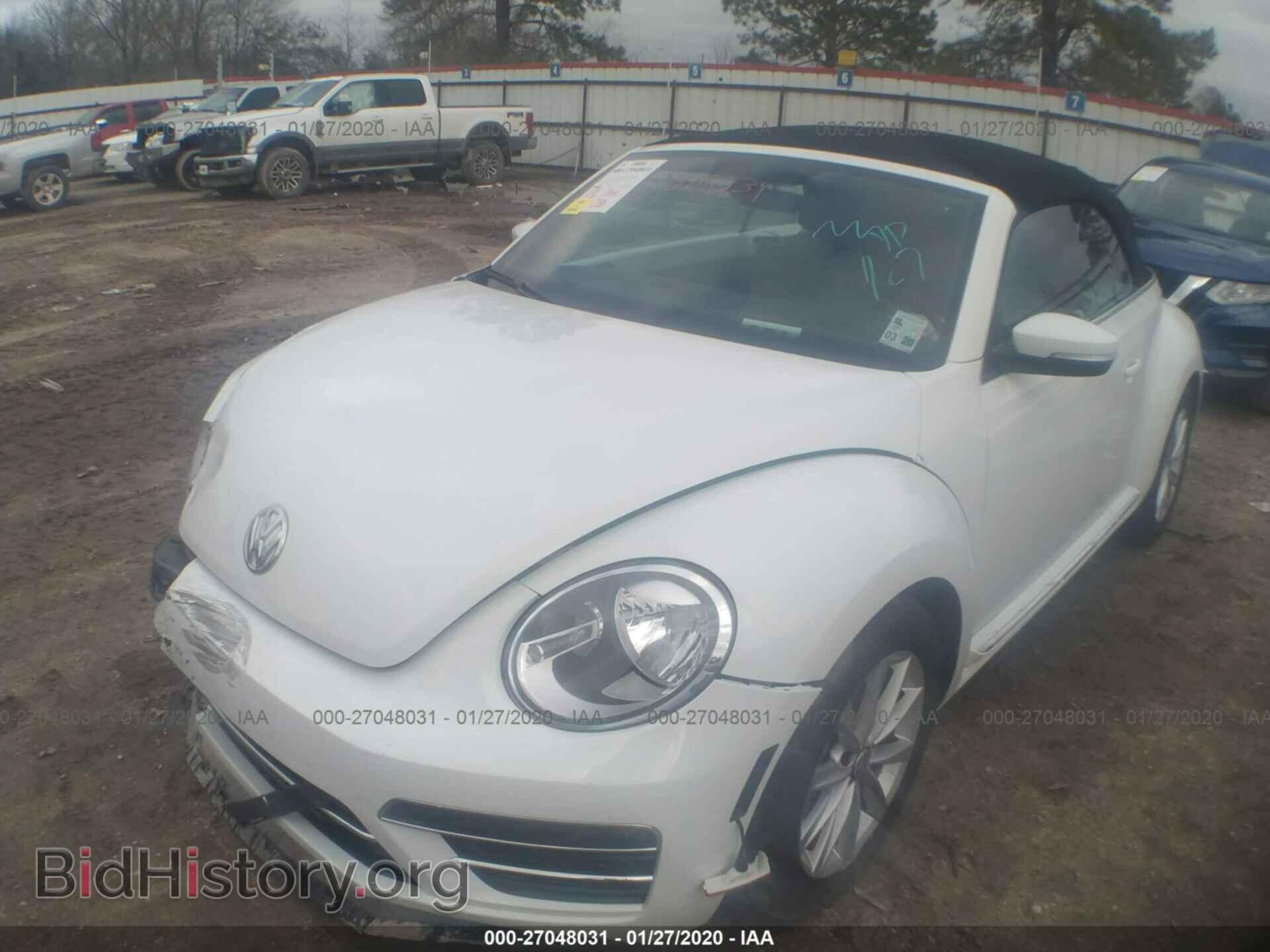 2019 VOLKSWAGEN BEETLE - VIN: 3VW5DAAT9KM503077 - Фото 2